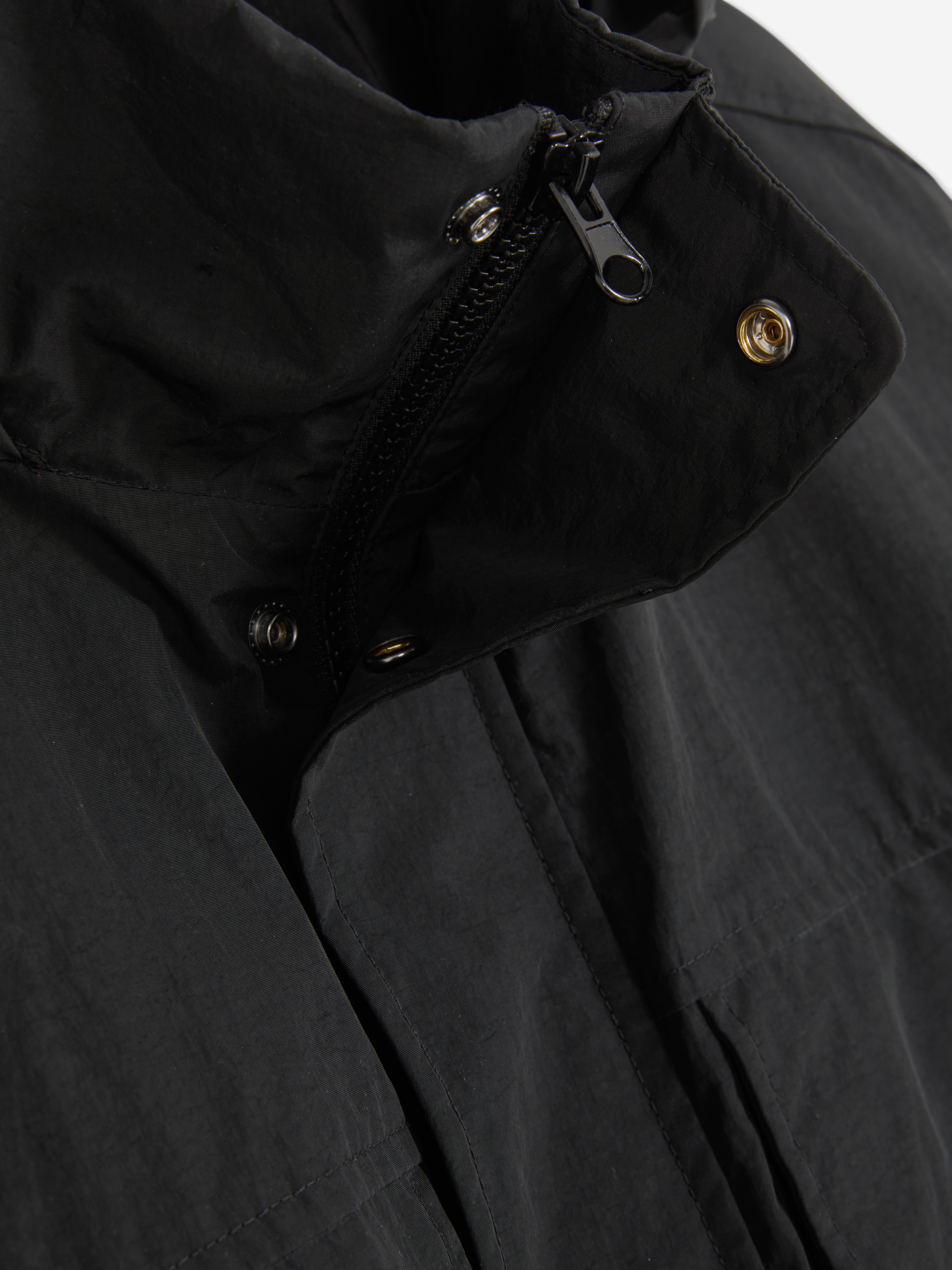 Funnel Neck Parka Jacket