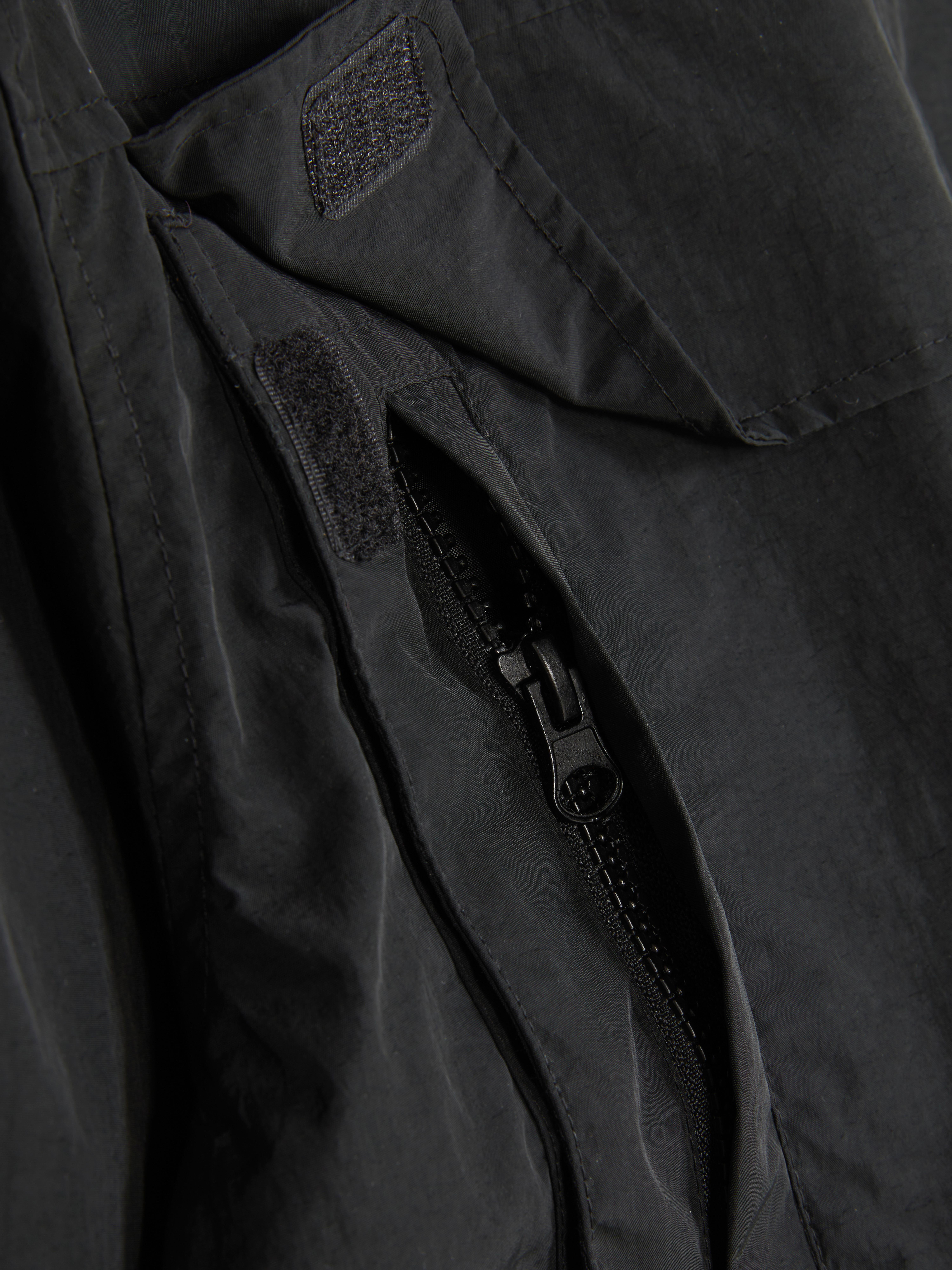 Funnel Neck Parka Jacket