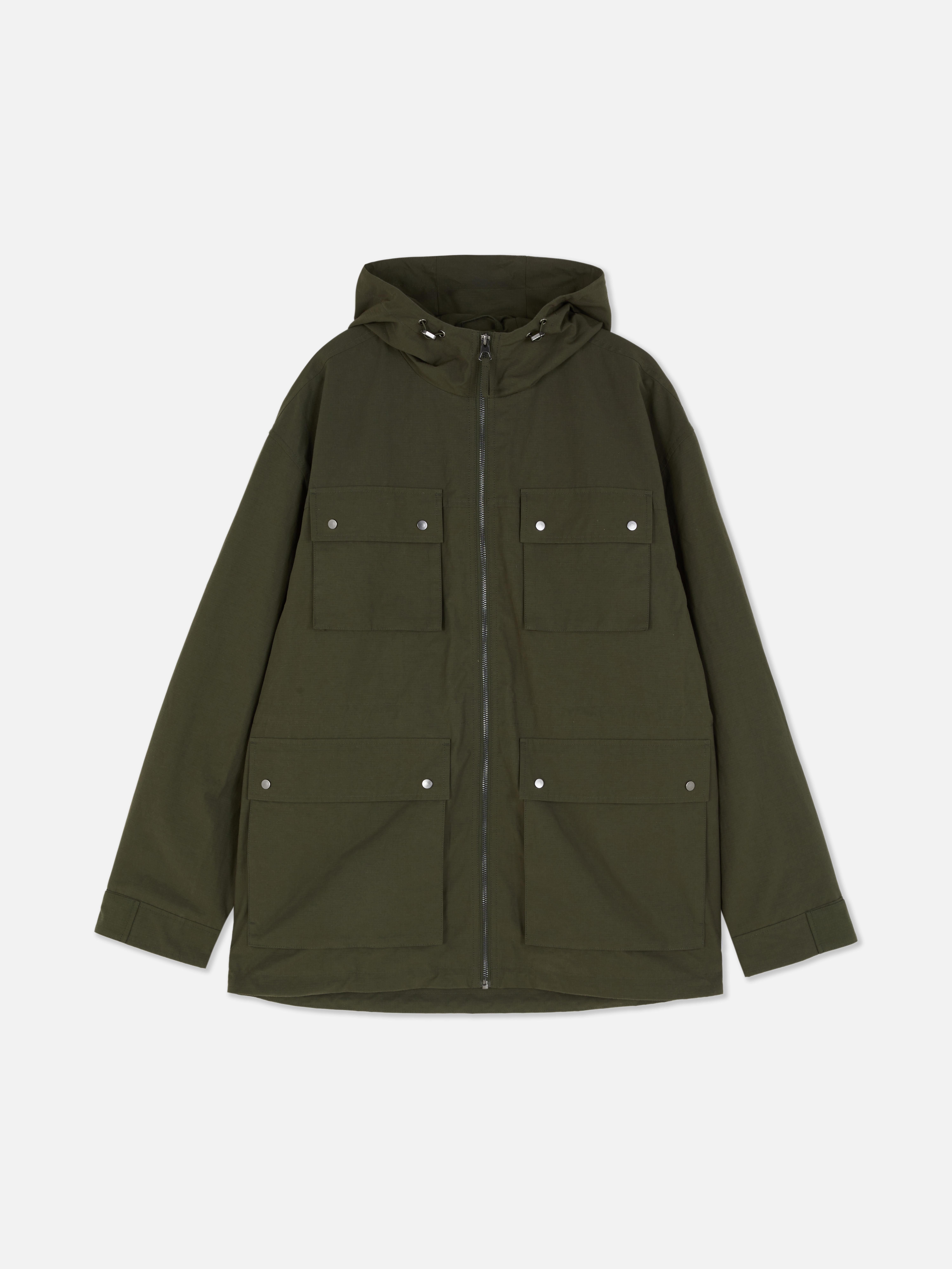 Parka à capuche