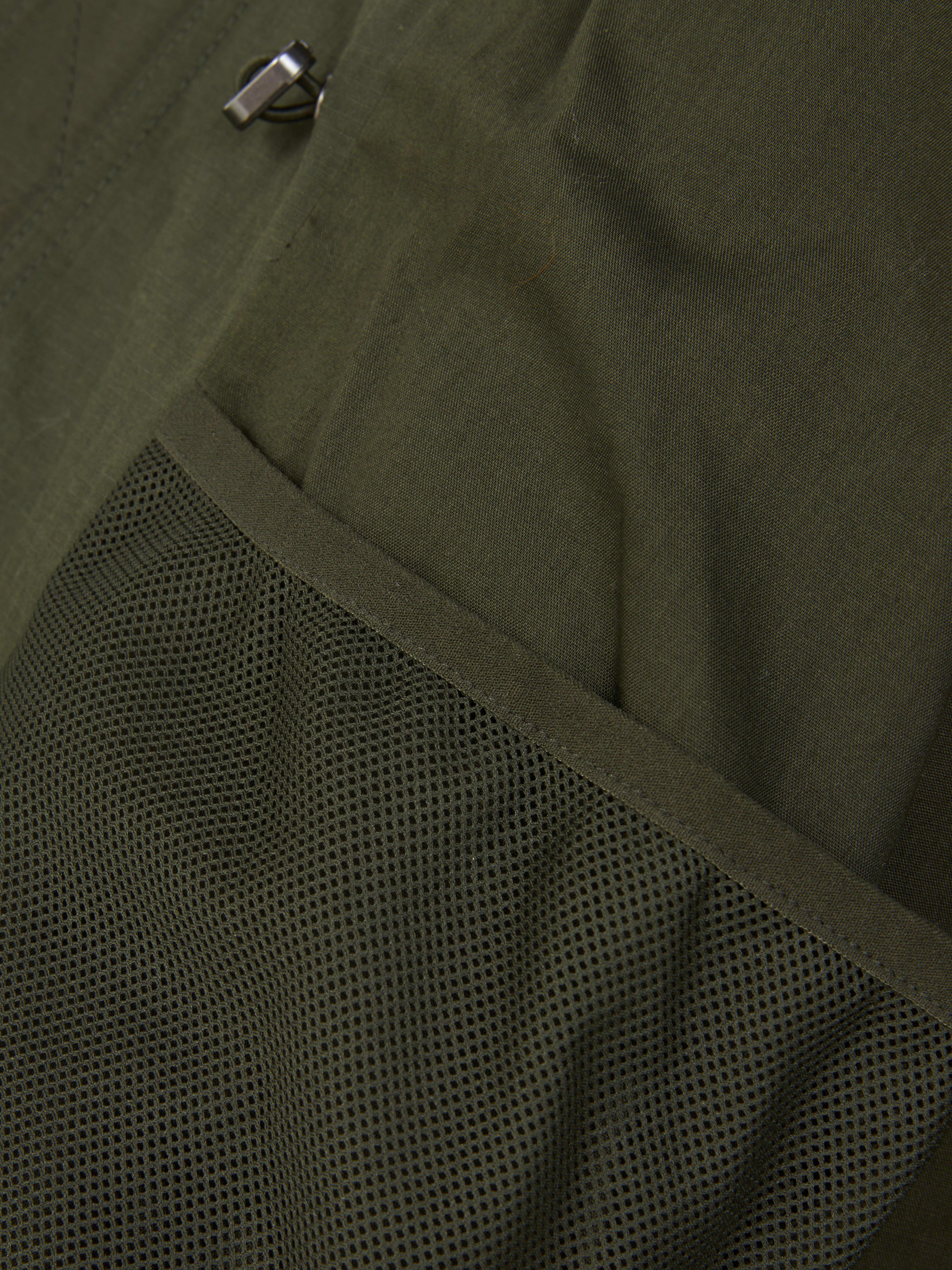 Parka à capuche