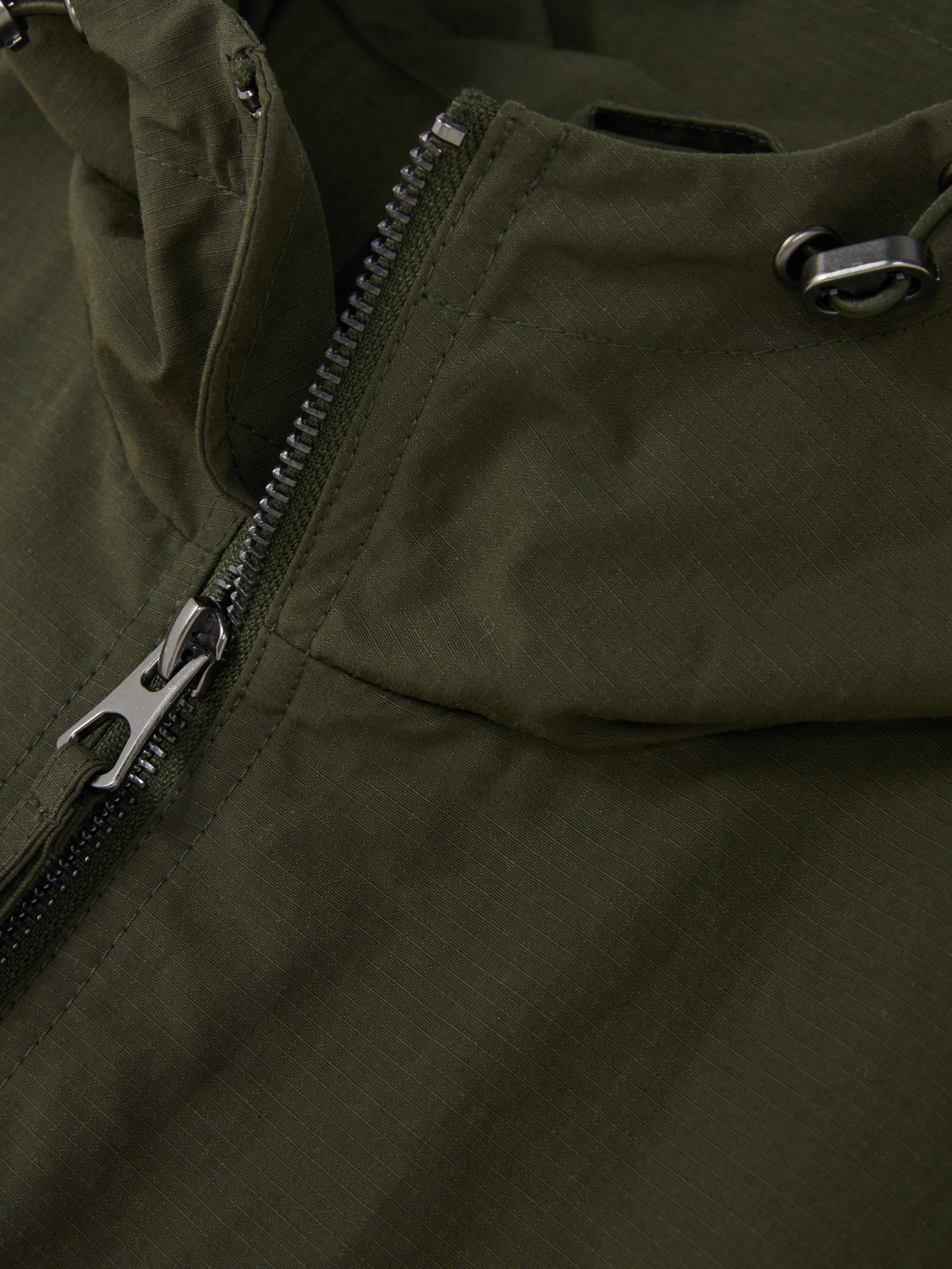 Parka à capuche