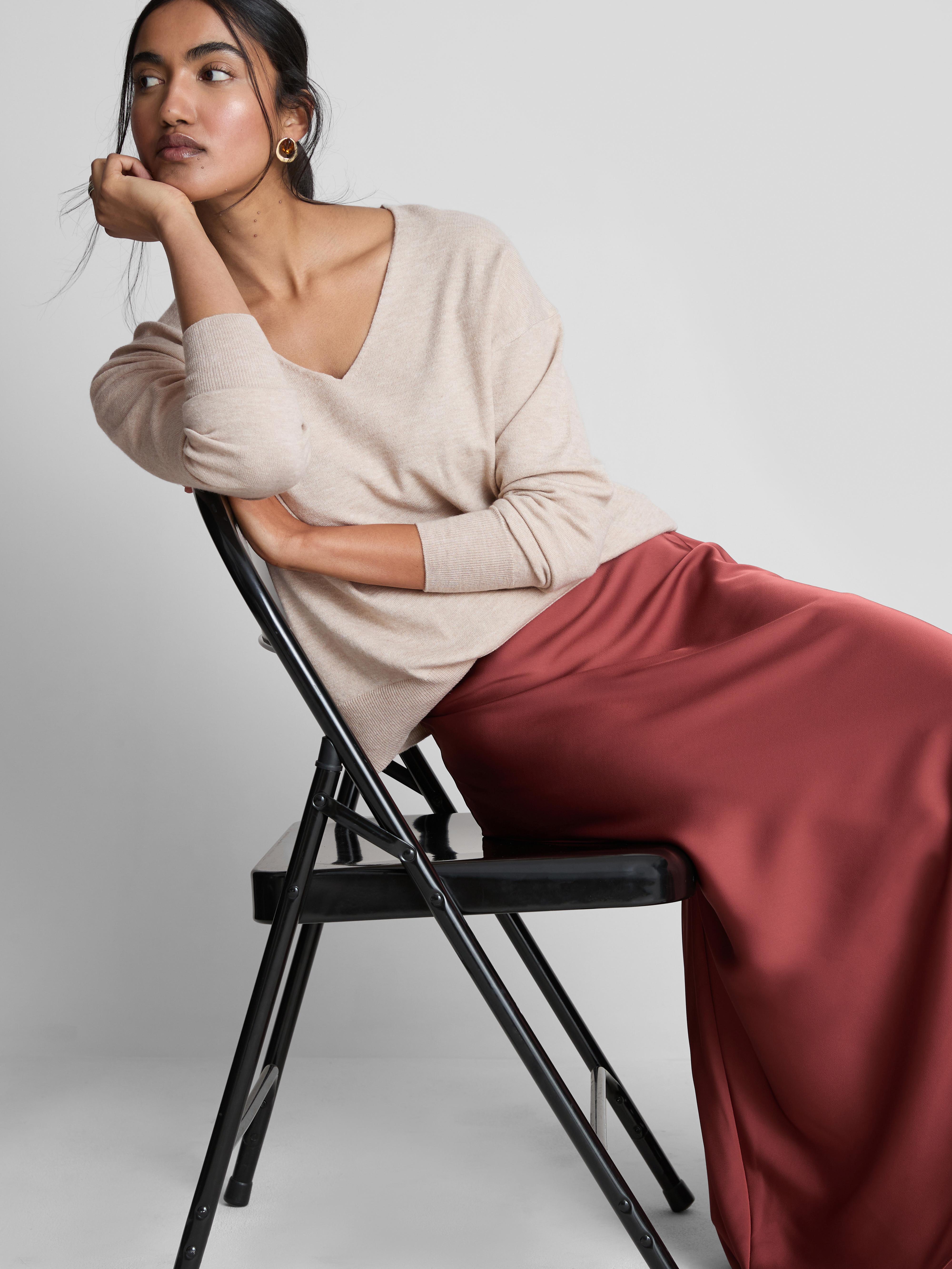 Soft V-Neck Jumper