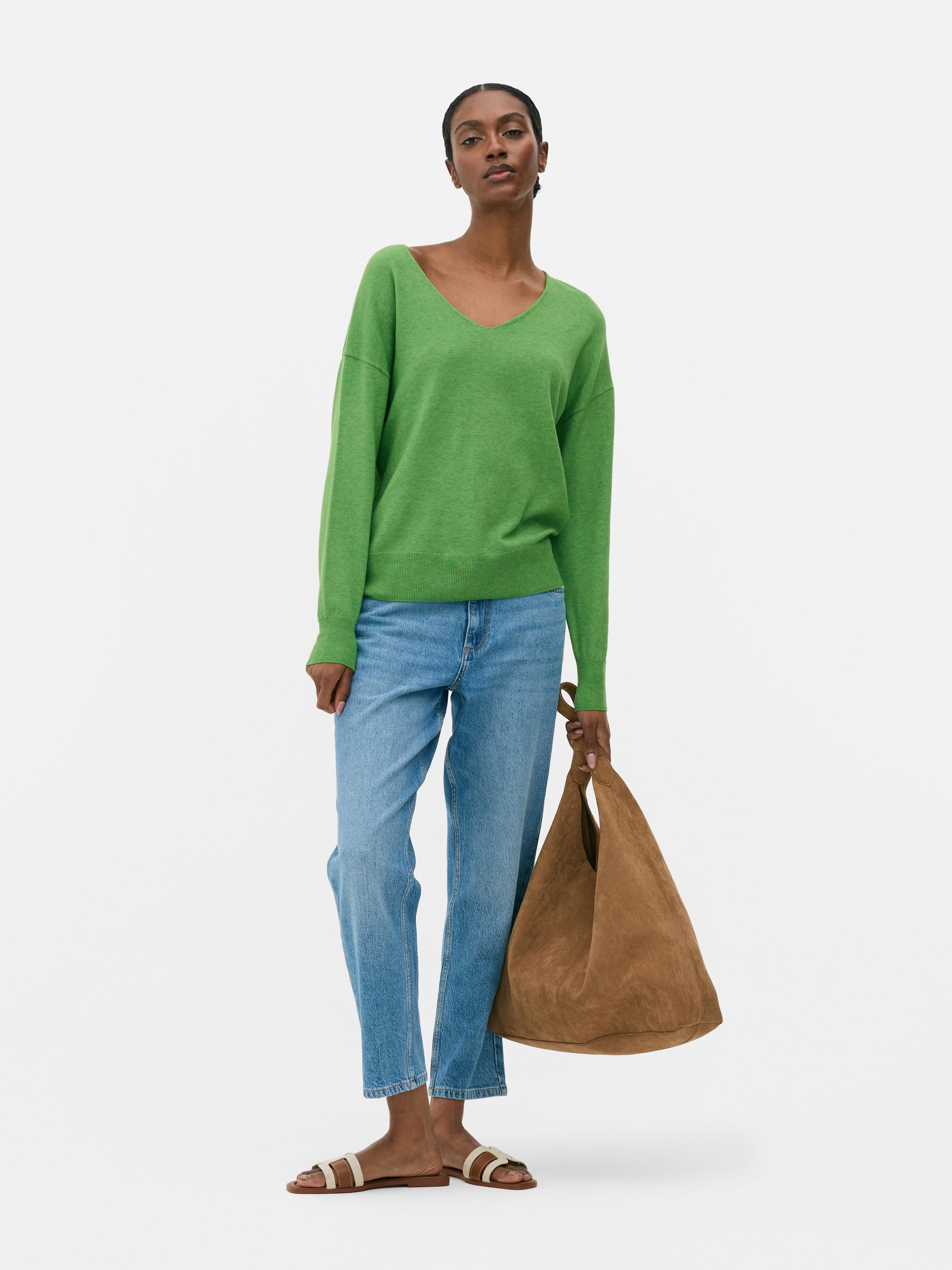 Soft V-Neck Jumper