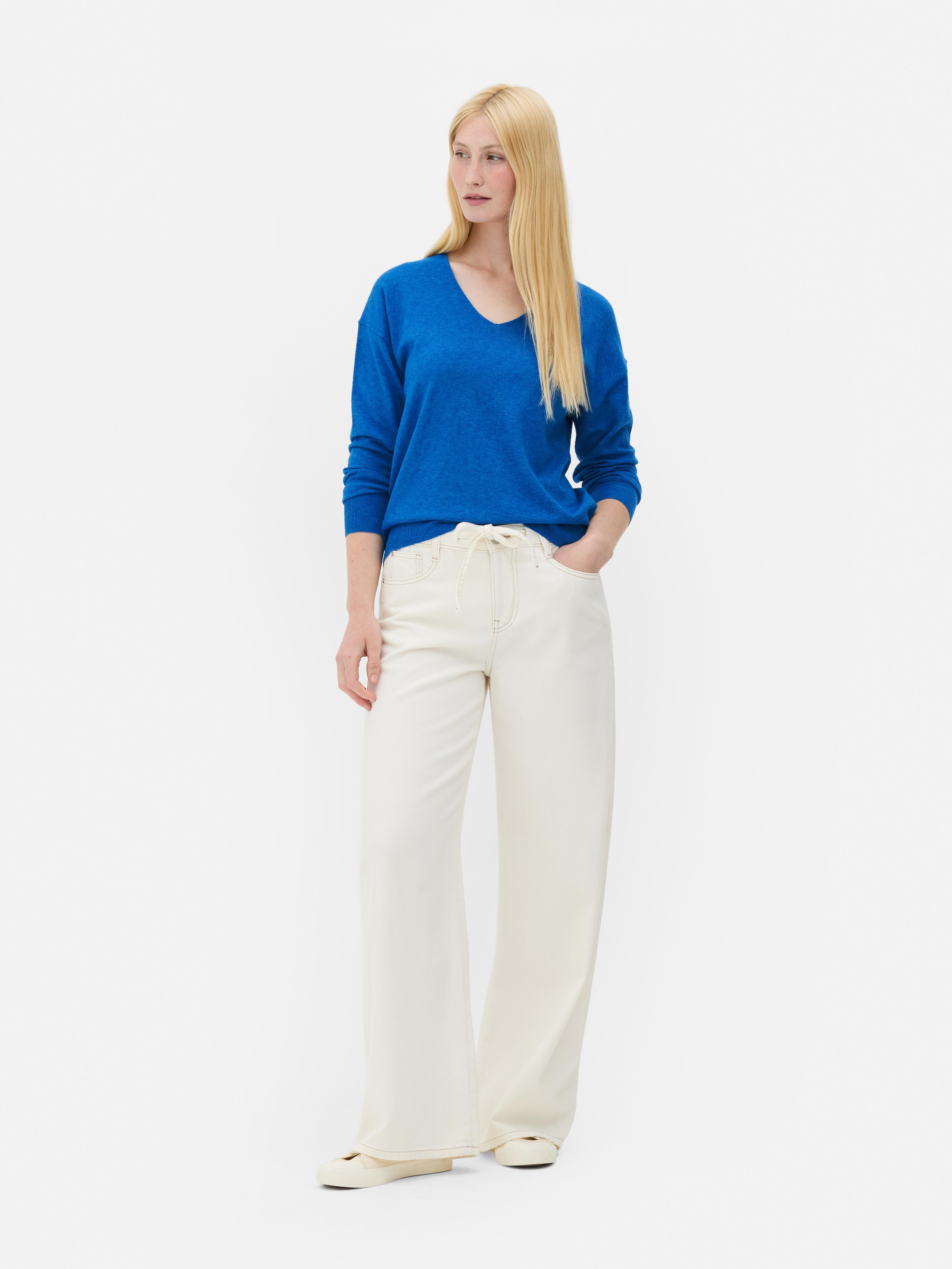 Soft V-Neck Jumper