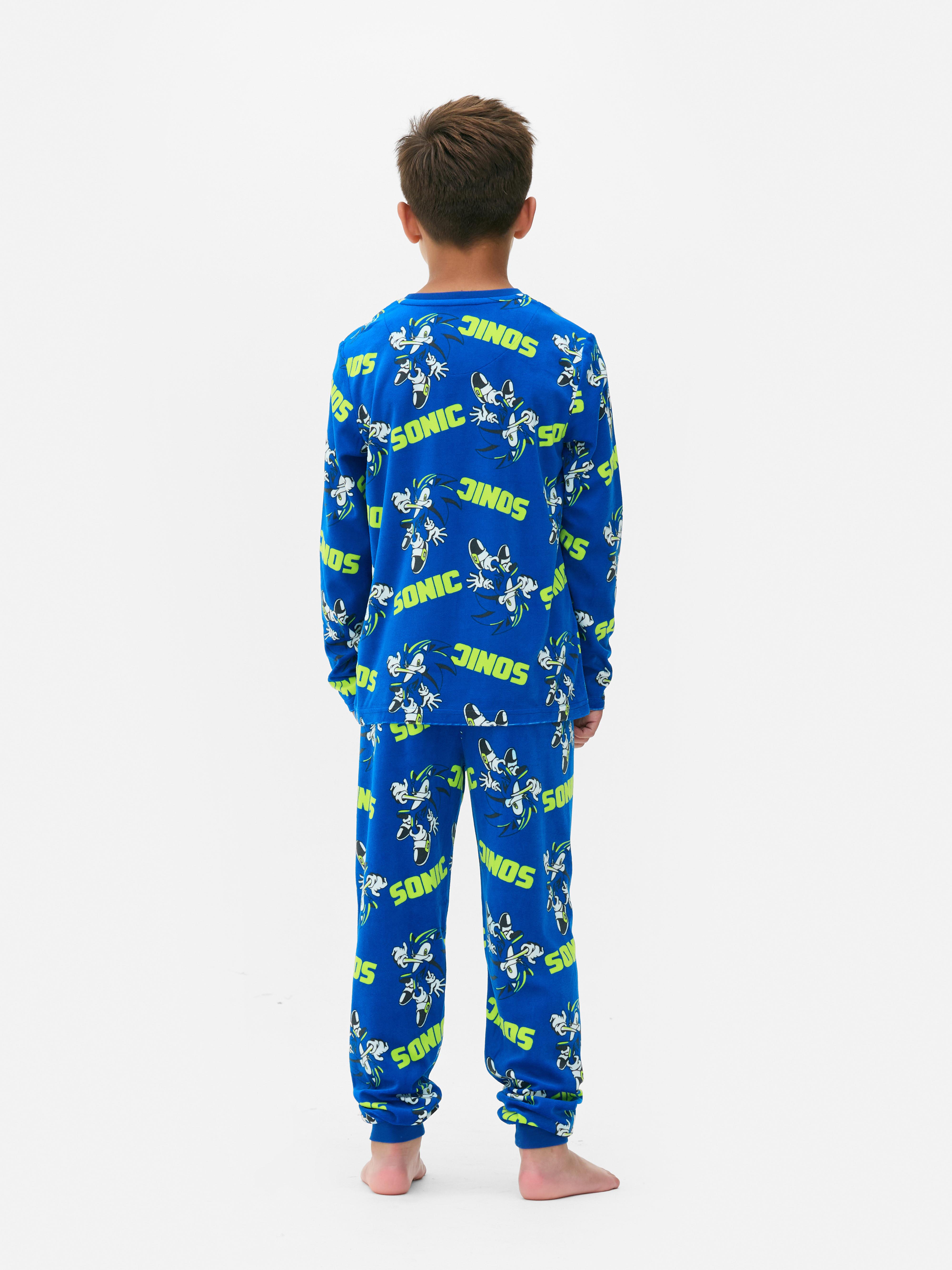 7-15 jr | Warme pyjama Sonic The Hedgehog