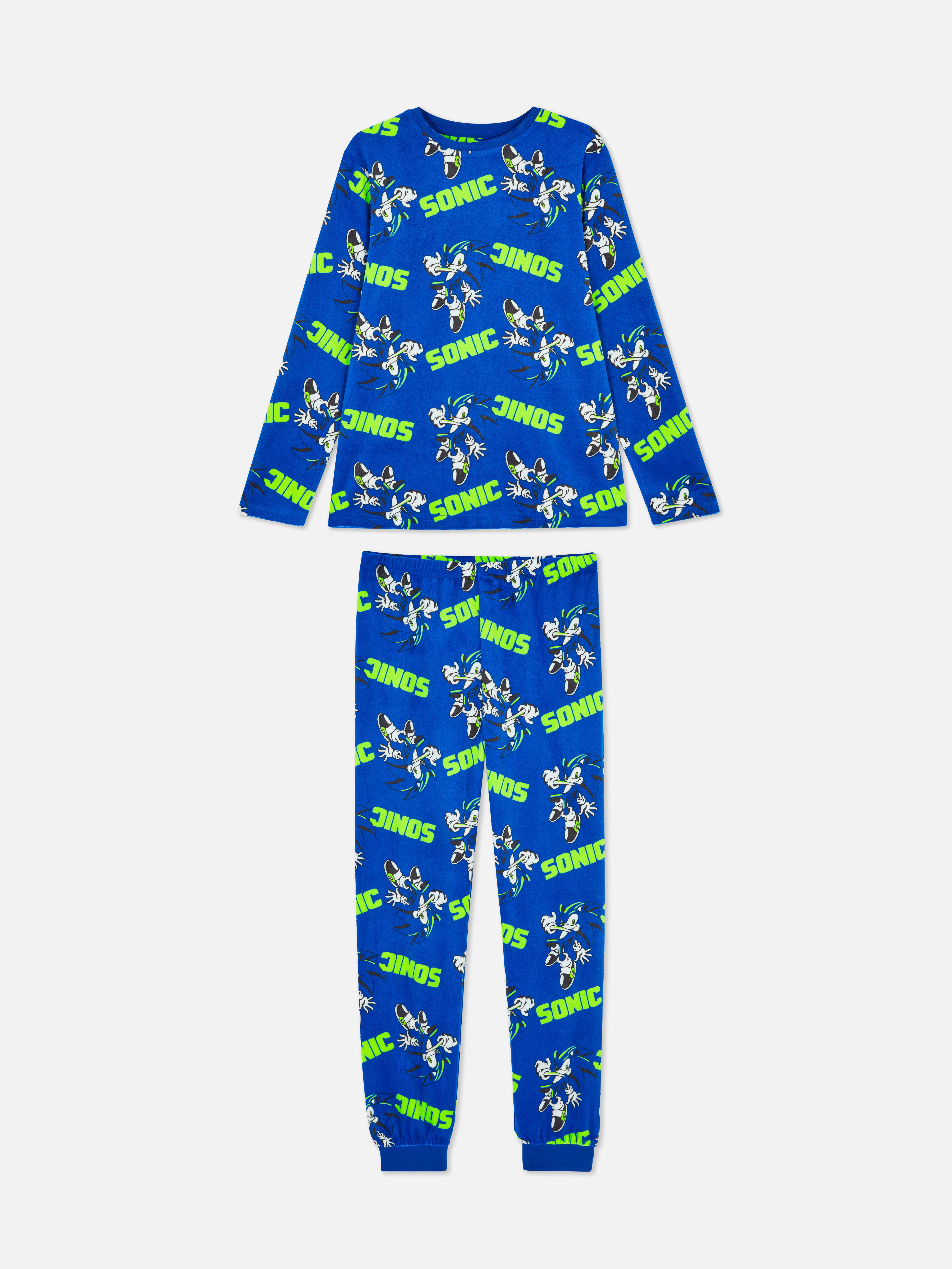 7-15 jr | Warme pyjama Sonic The Hedgehog