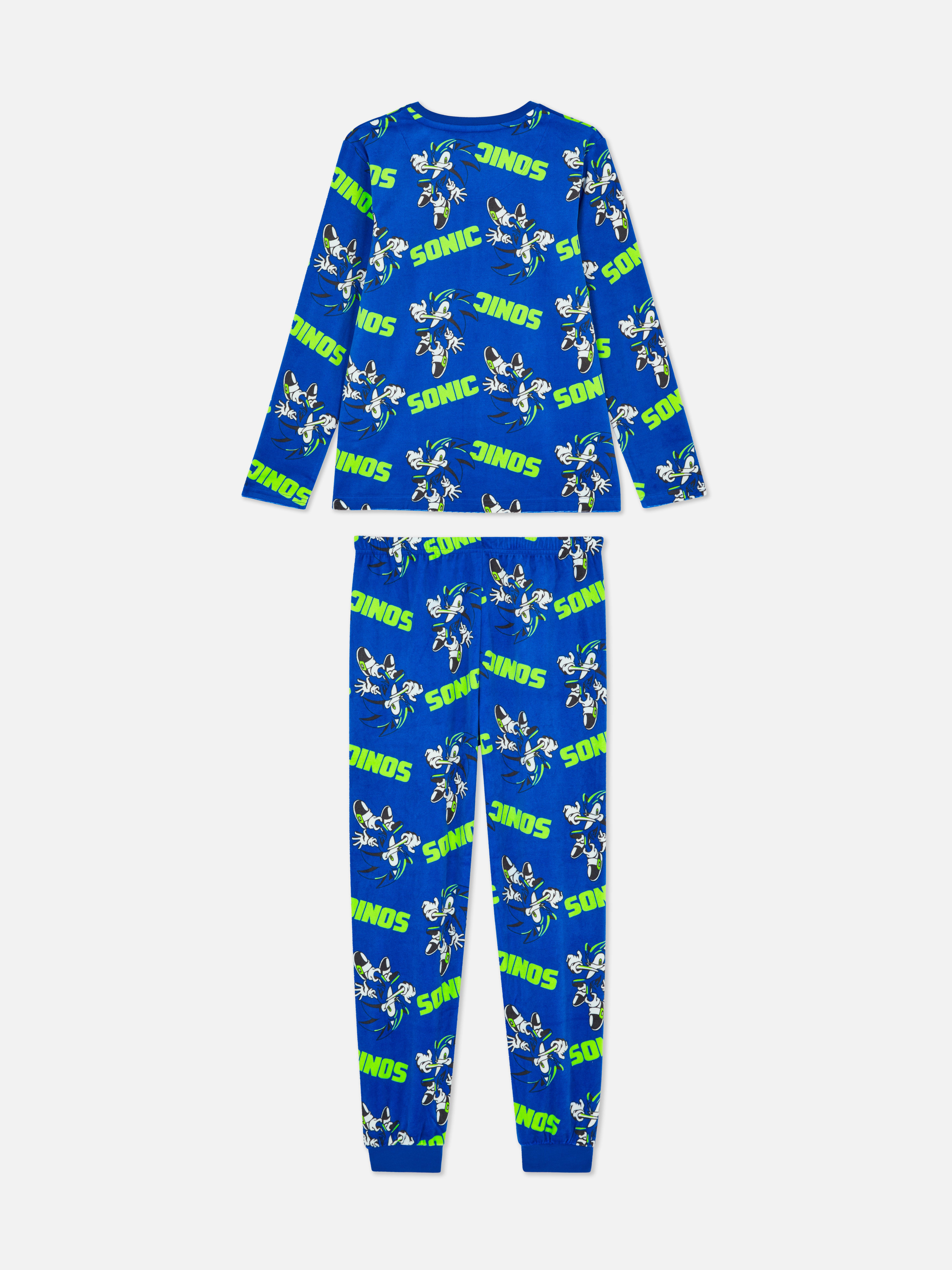 7-15 jr | Warme pyjama Sonic The Hedgehog