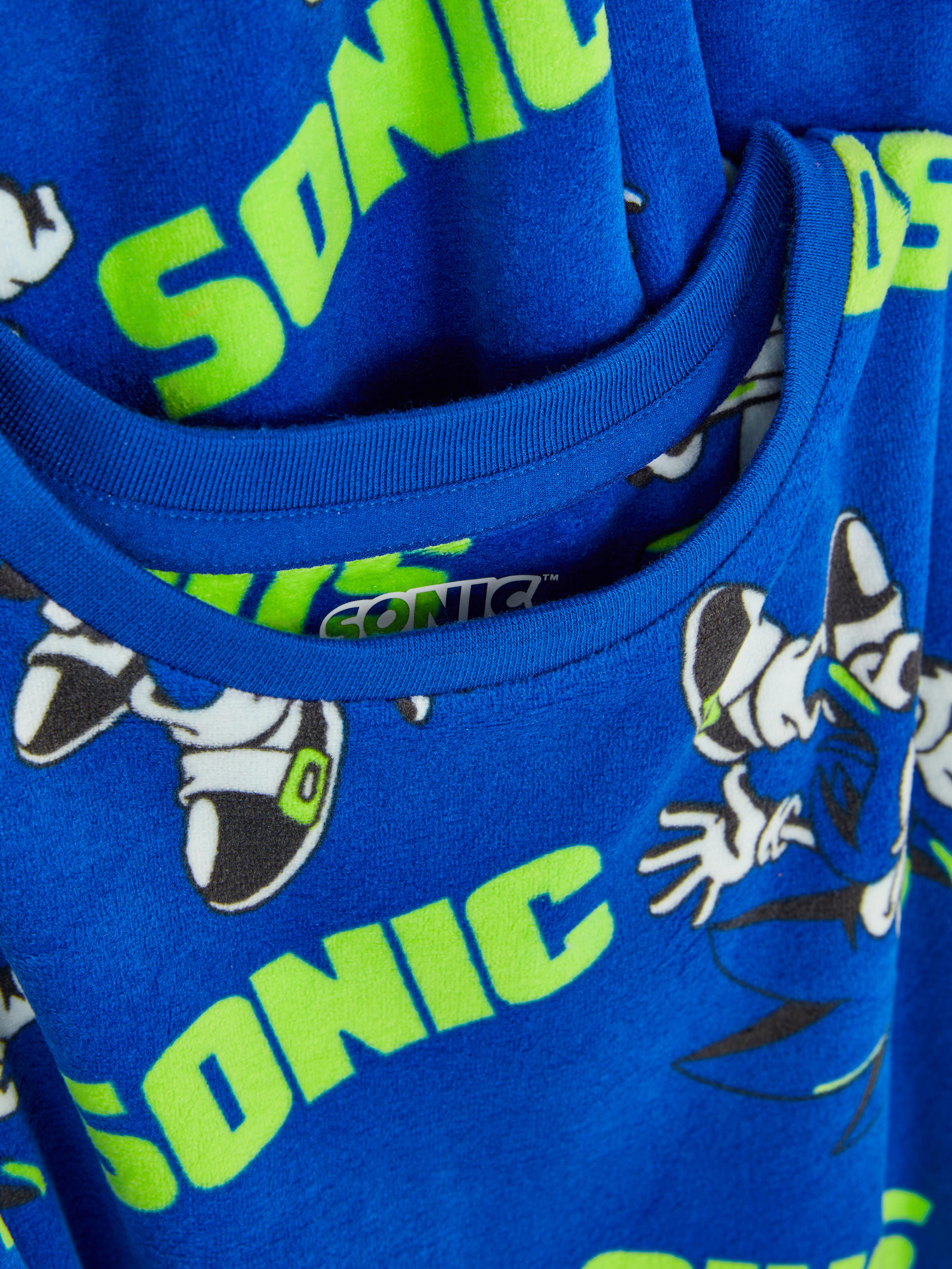 7-15 jr | Warme pyjama Sonic The Hedgehog