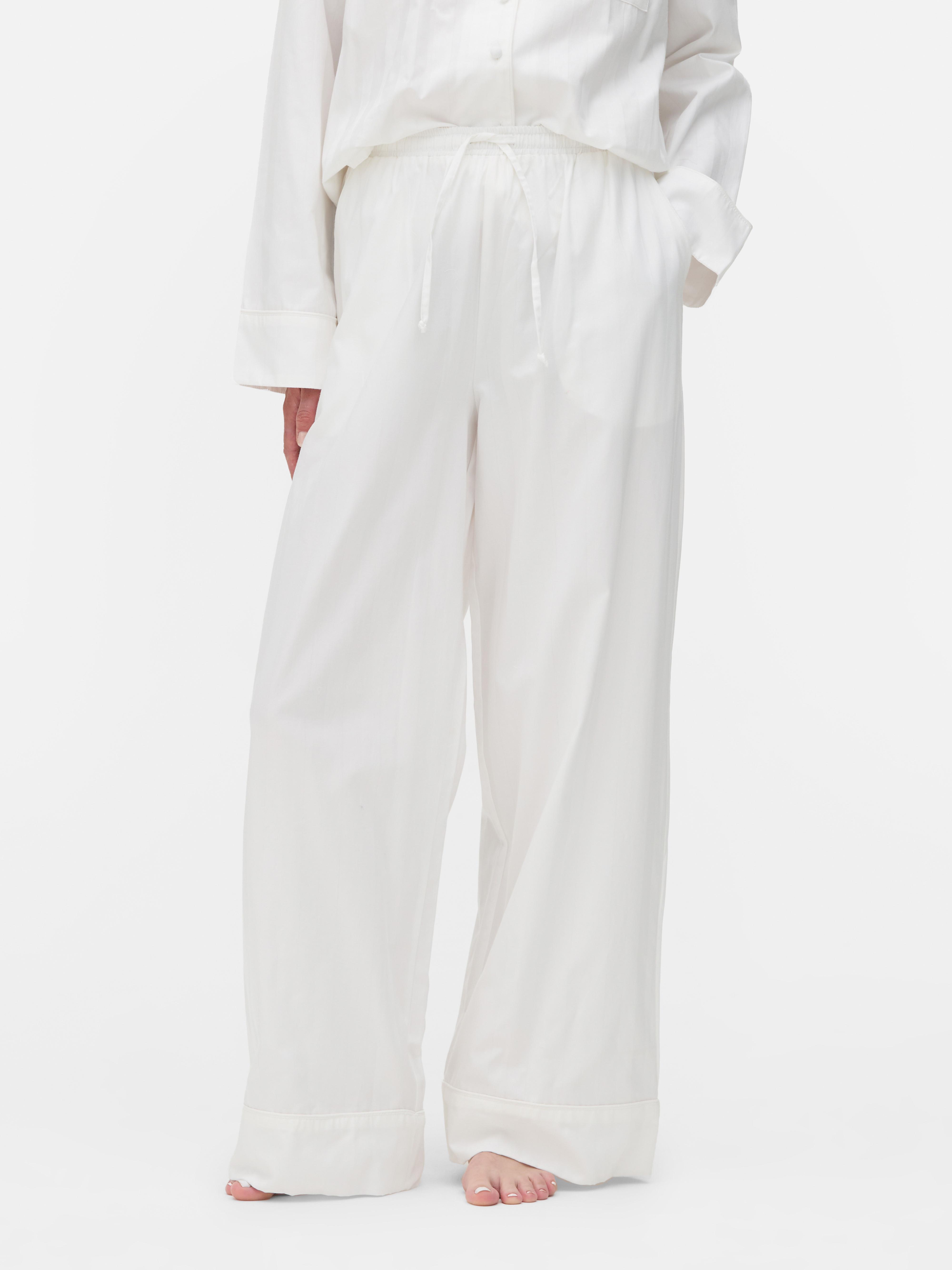 Pantalones de pijama de pernera ancha de The Edit