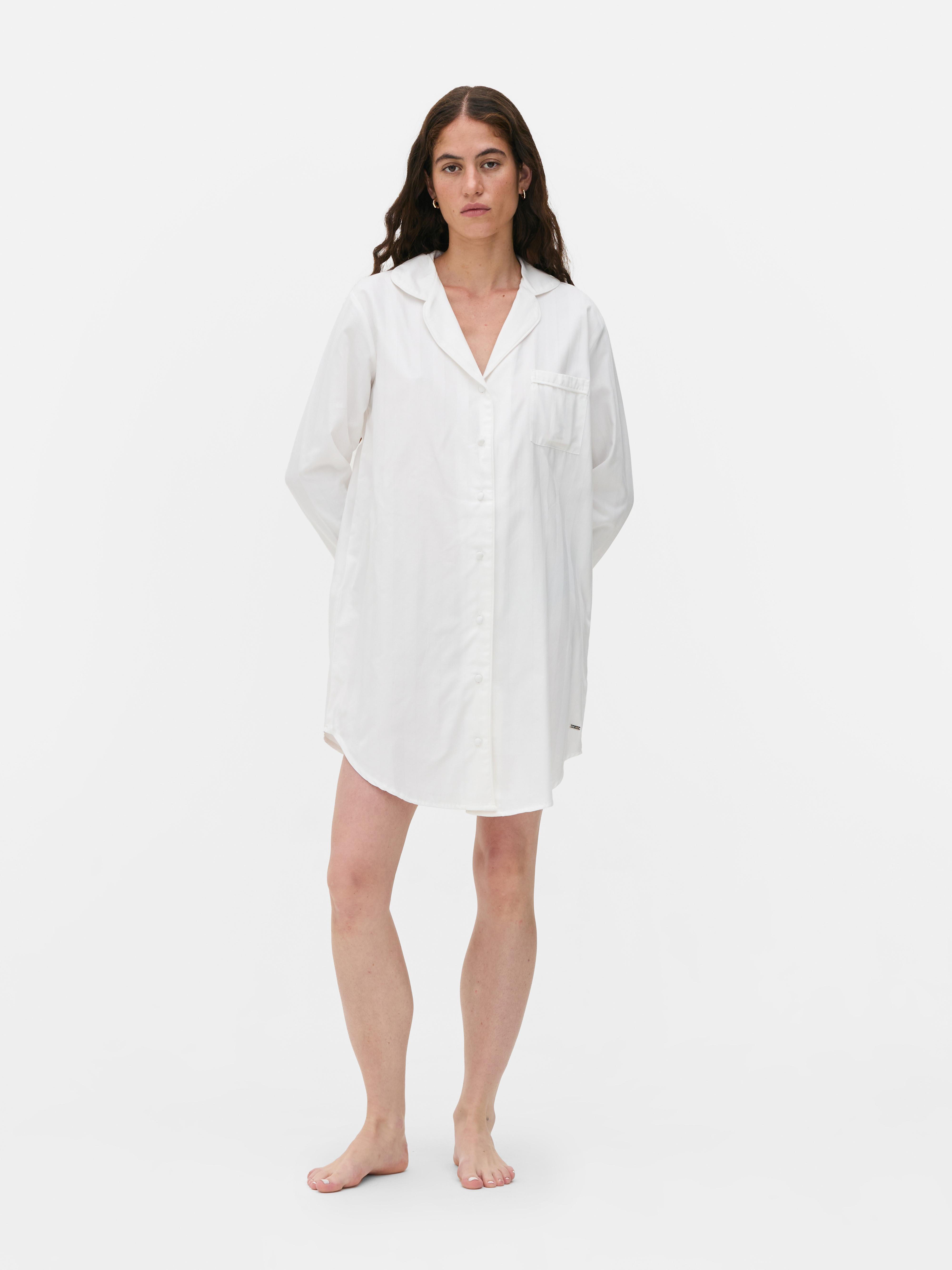 The Edit Button-Up Nightshirt