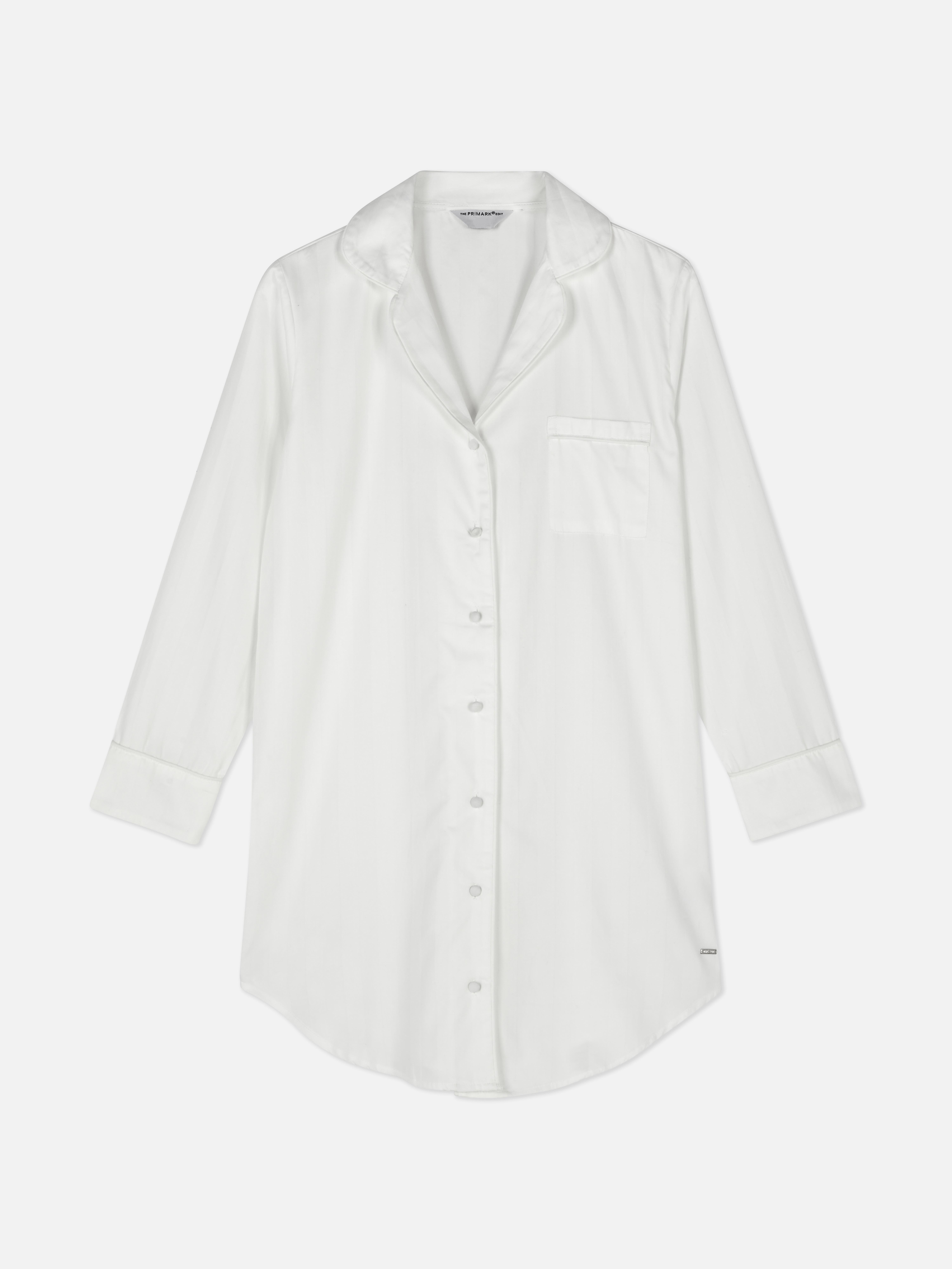 Camicia da notte con bottoni The Edit