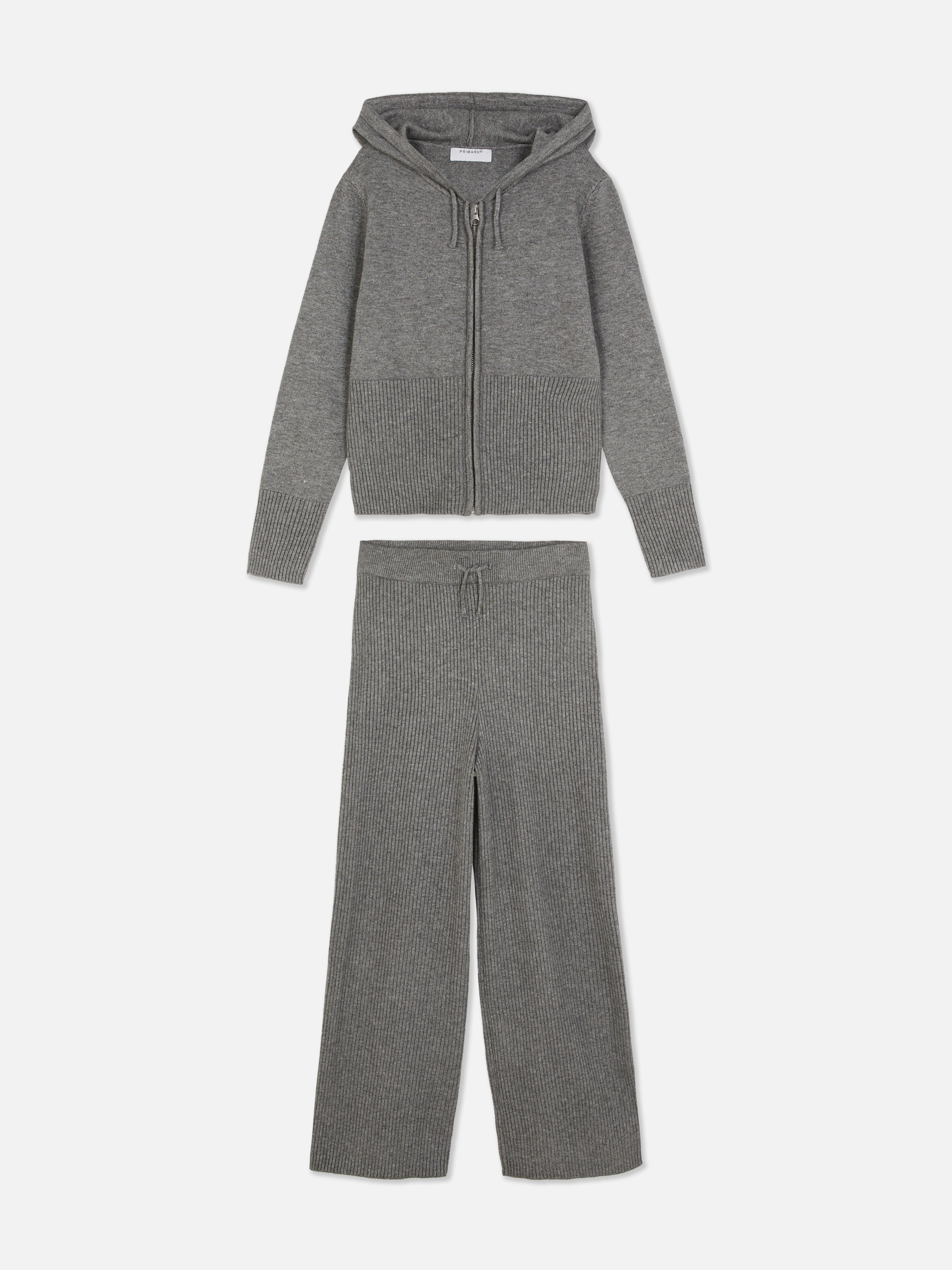 7–15 ans | Ensemble sweat à capuche zippé et bas de jogging large