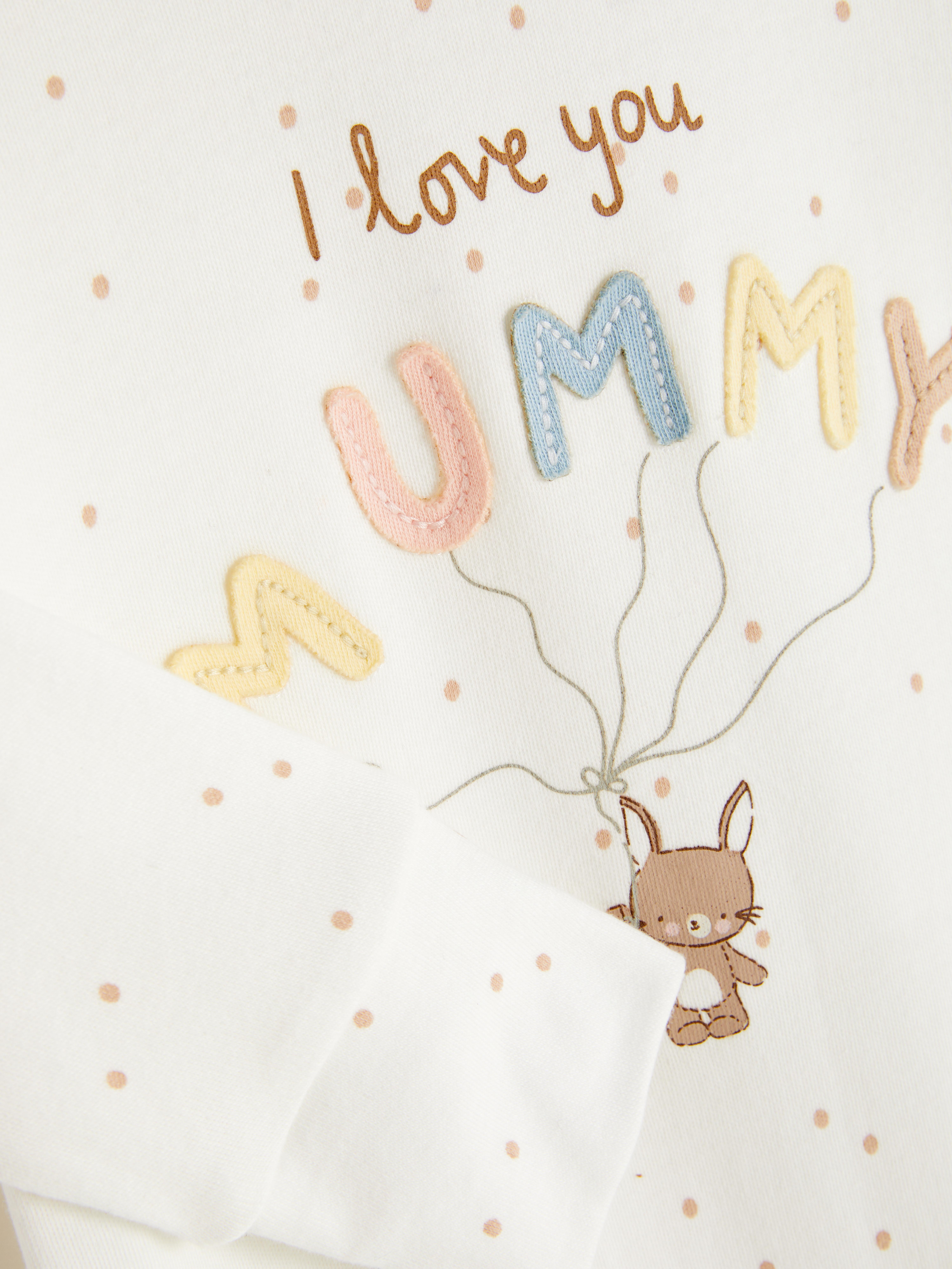 0 - 24 luni | Costum de dormit I Love You Mummy