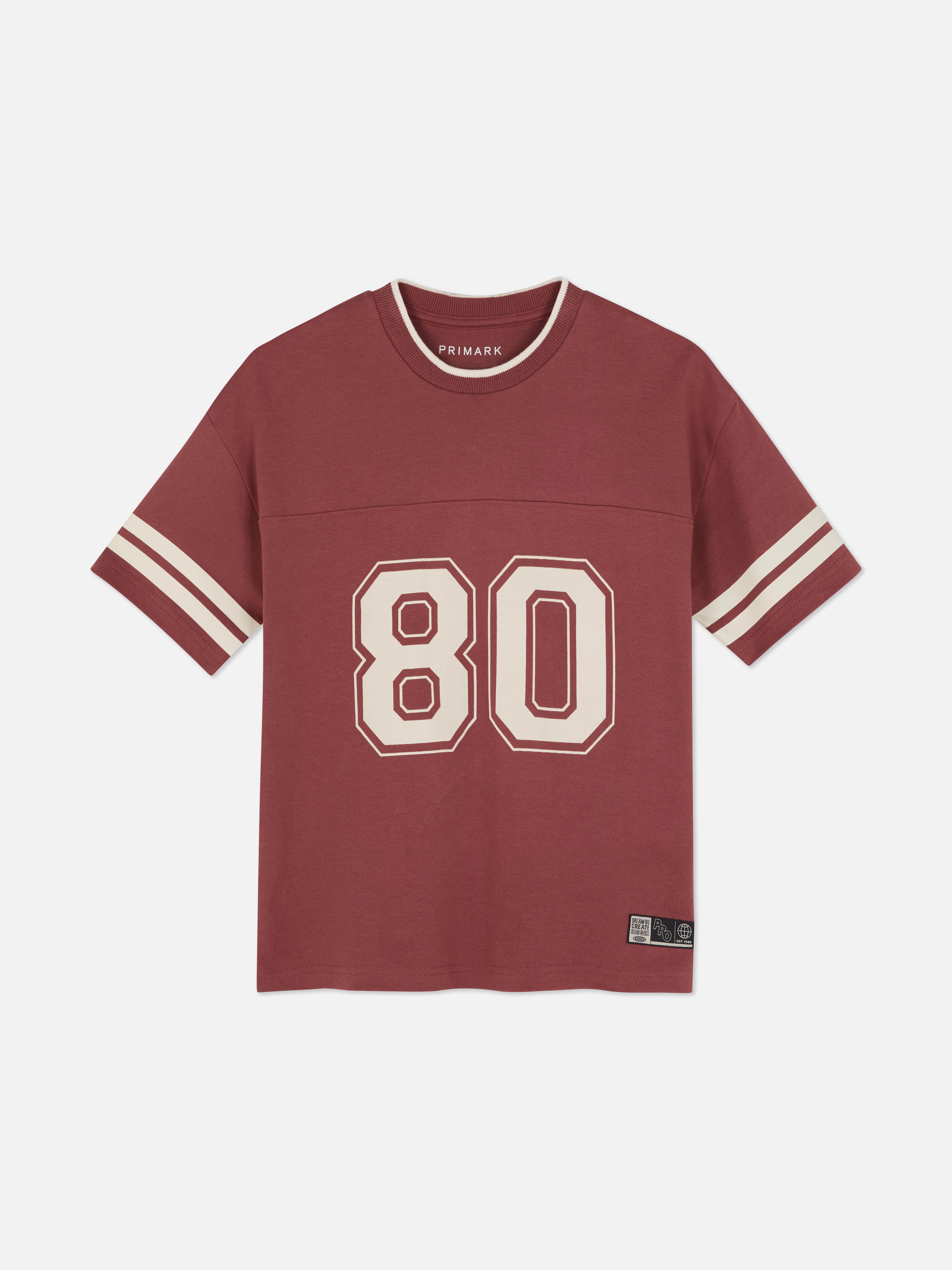 7–15 Jahre | T-Shirt im College-Stil