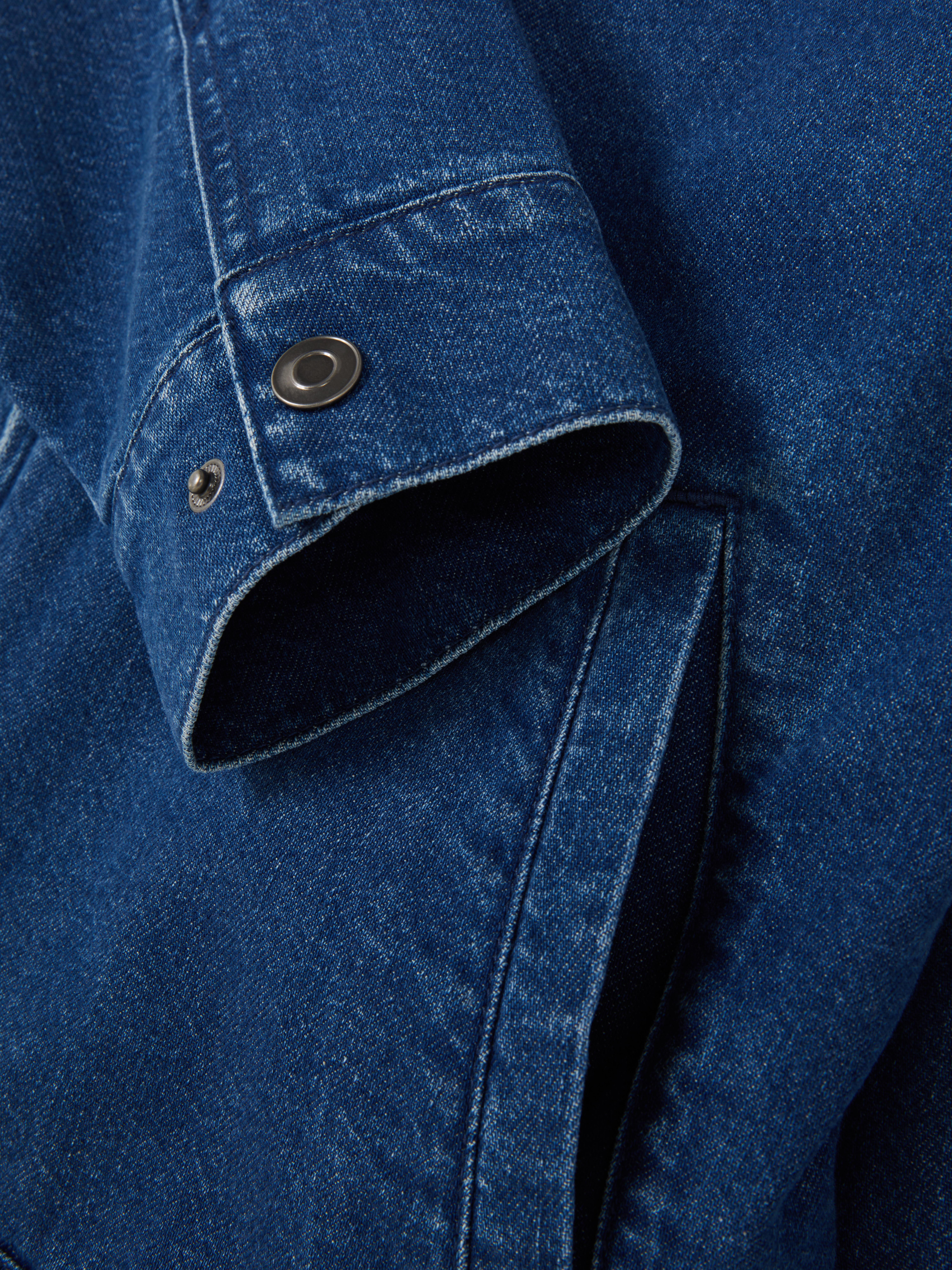 Harrington-Jeansjacke