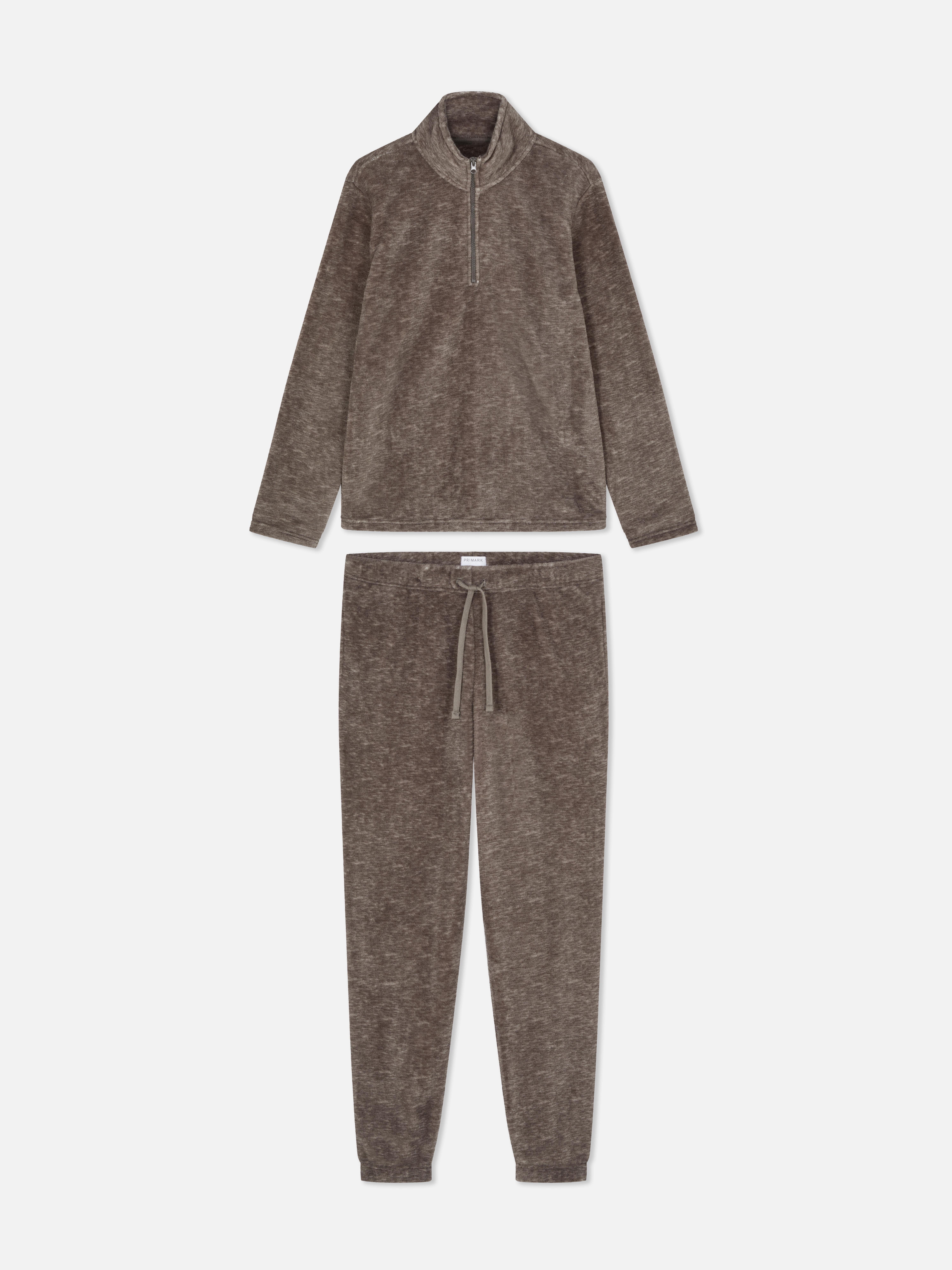 Pijama largo polar