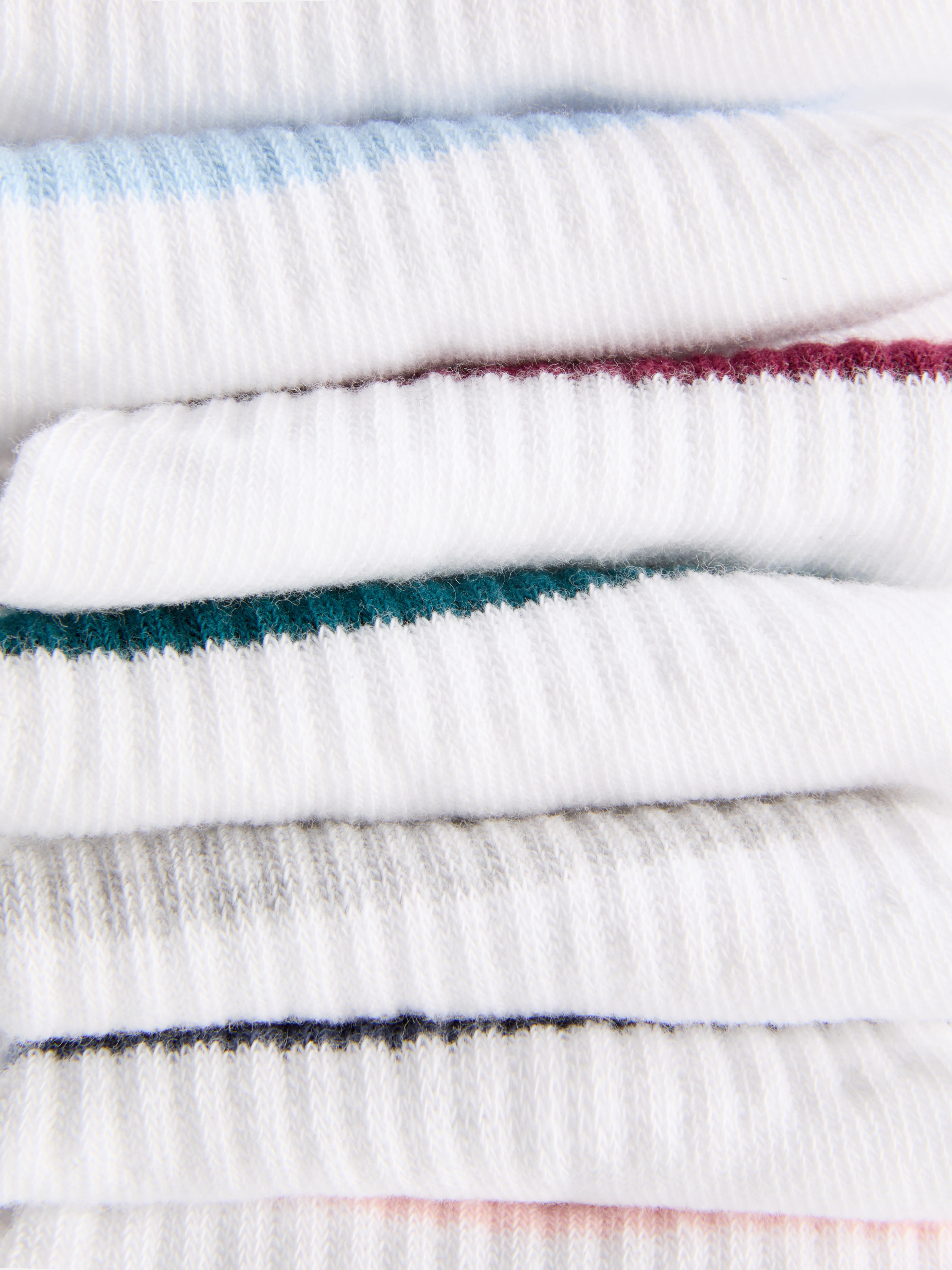 7pk Ribbed Sports Socks