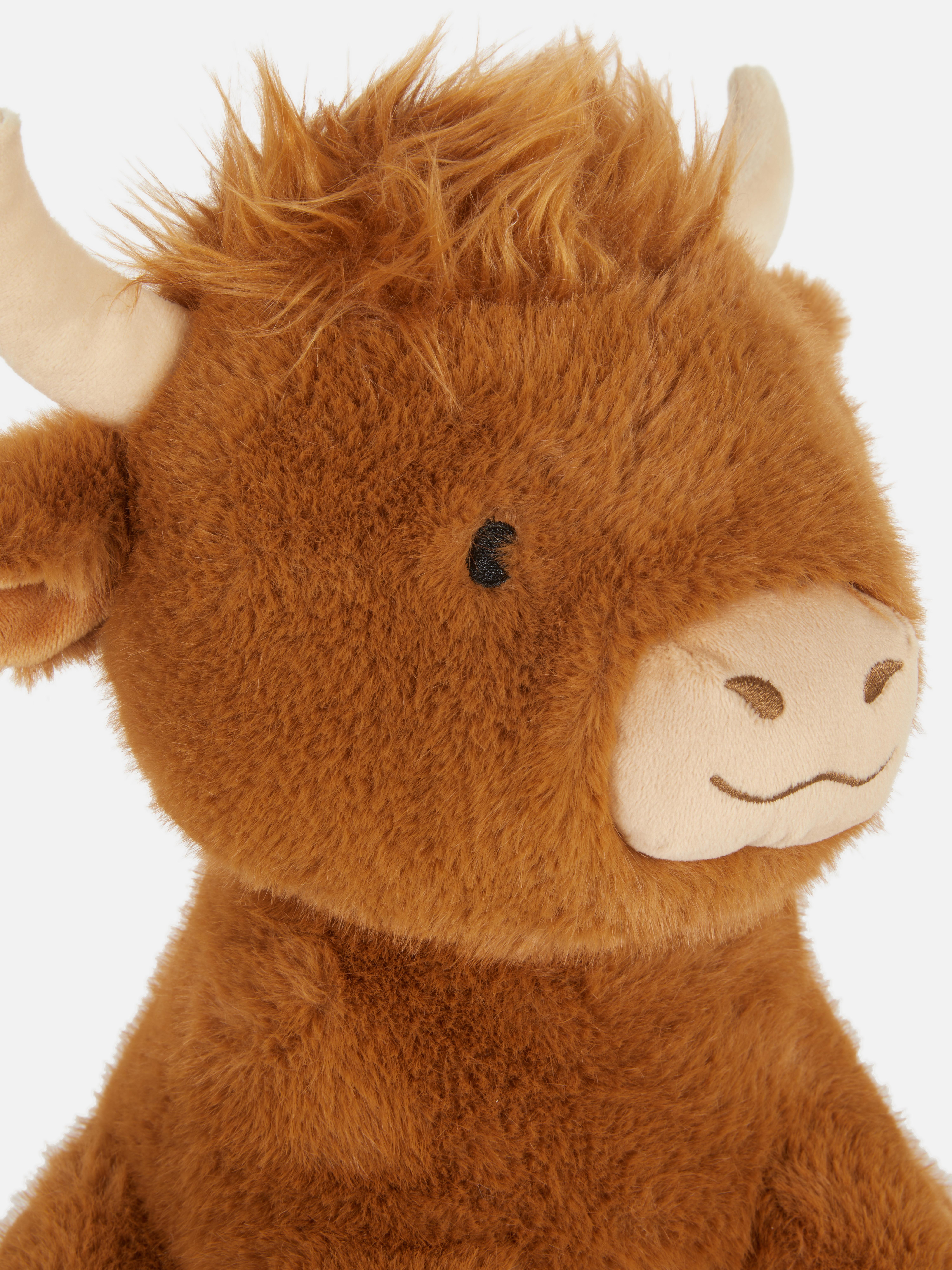 Peluche vache des Highlands