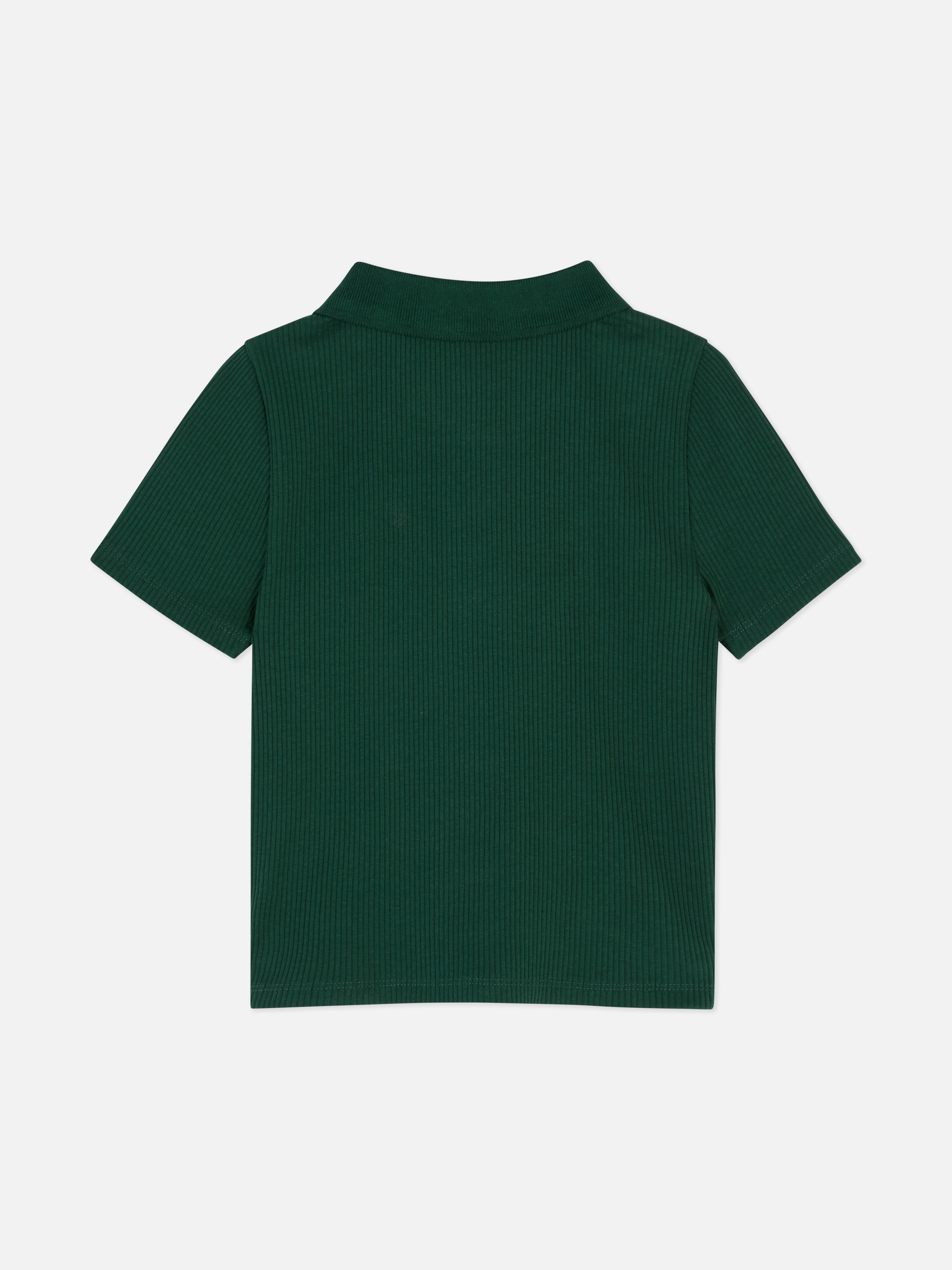 7-15yrs | Ribbed Polo Shirt