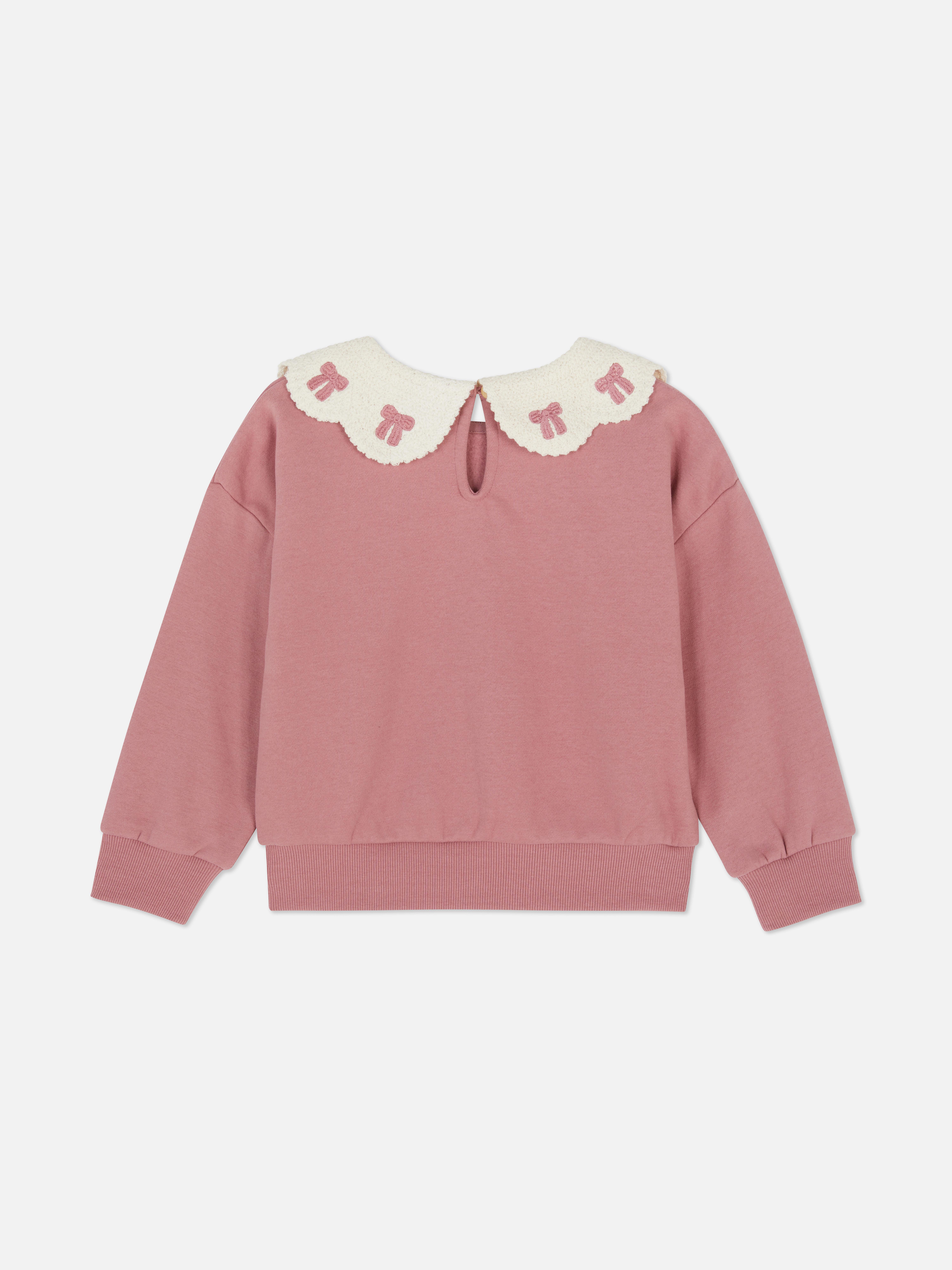 1,5-8 anos | Camisola gola croché
