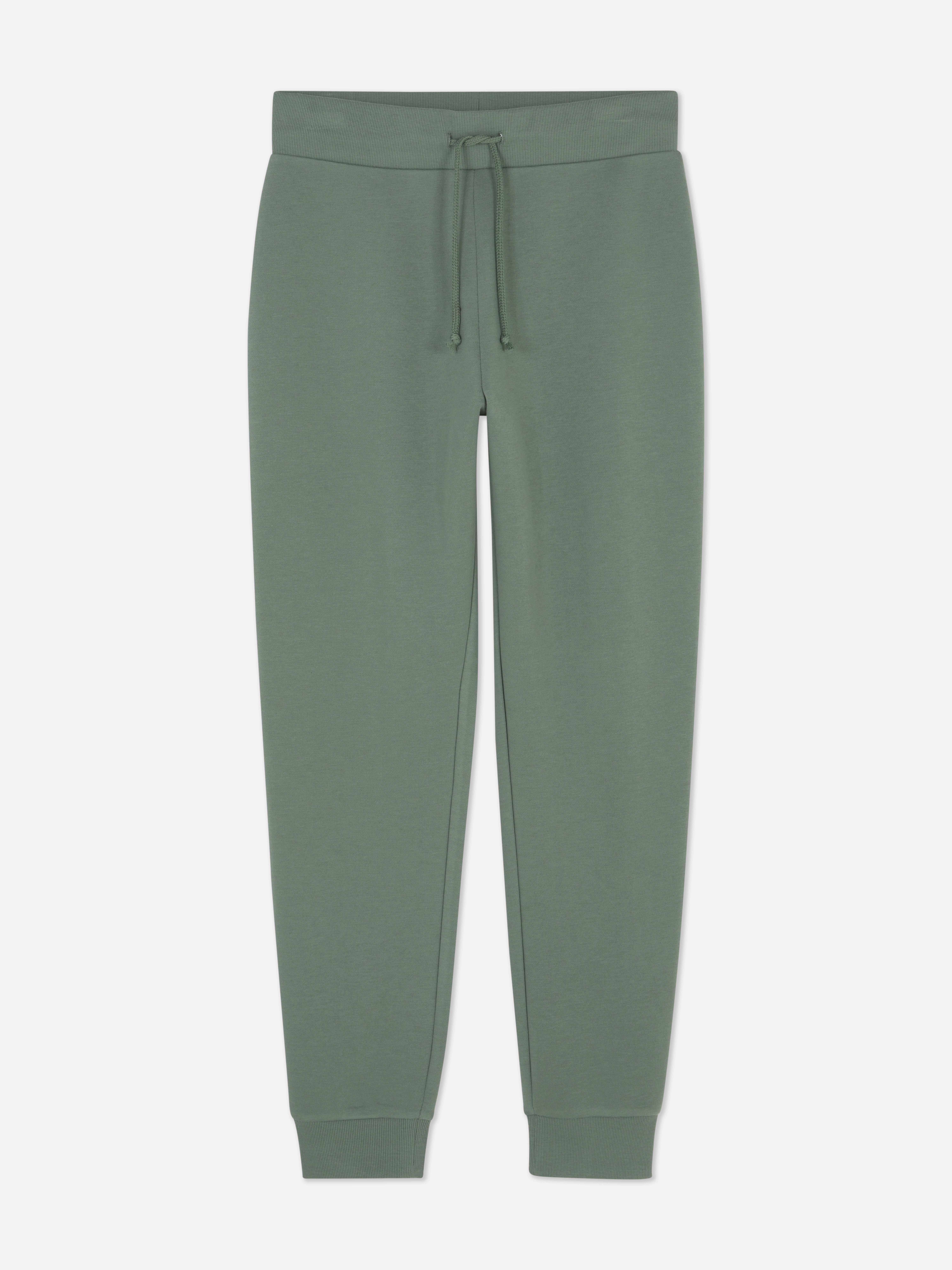 Enge High-Waist-Jogginghose