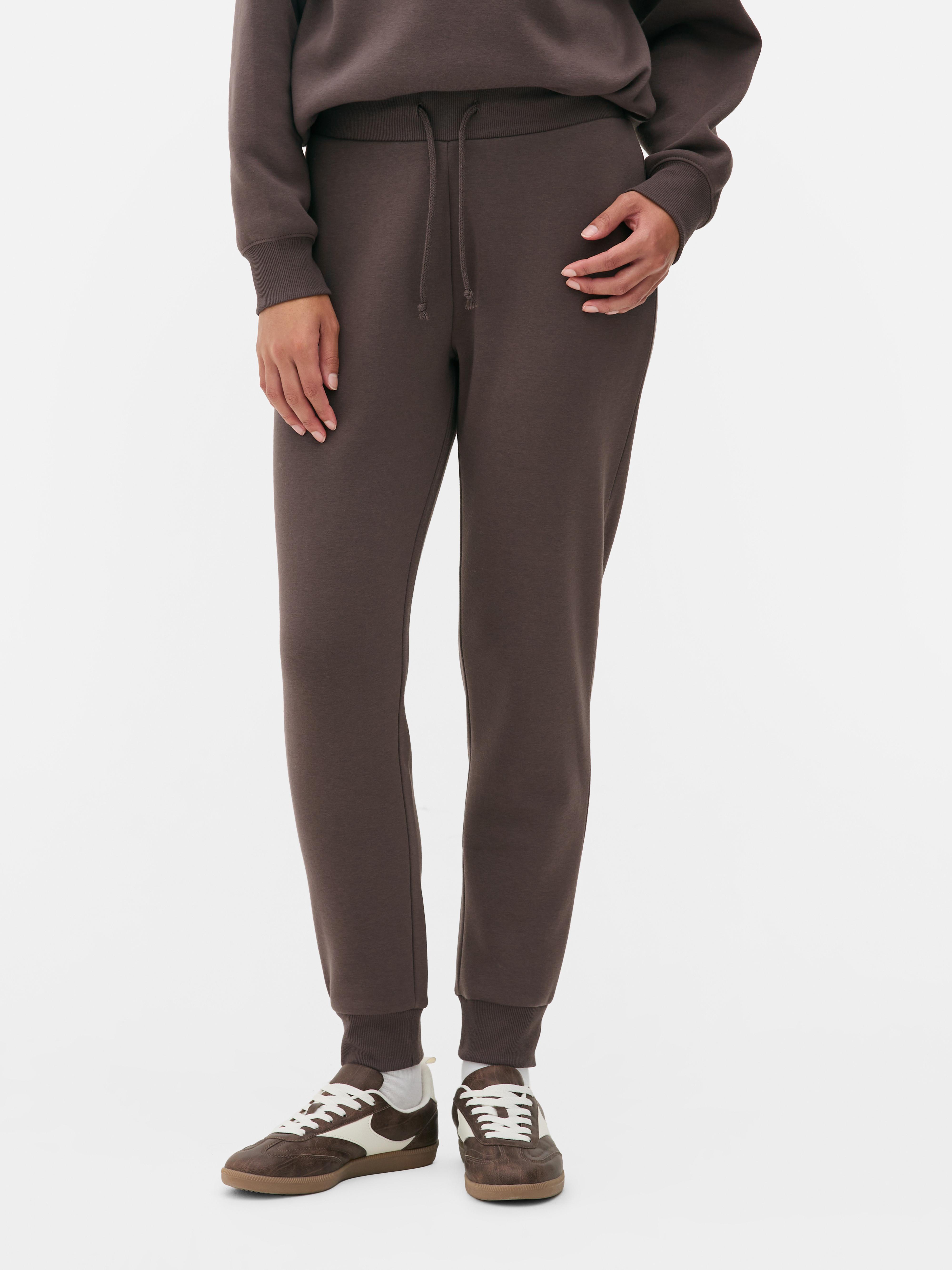 Skinny joggingbroek met hoge taille