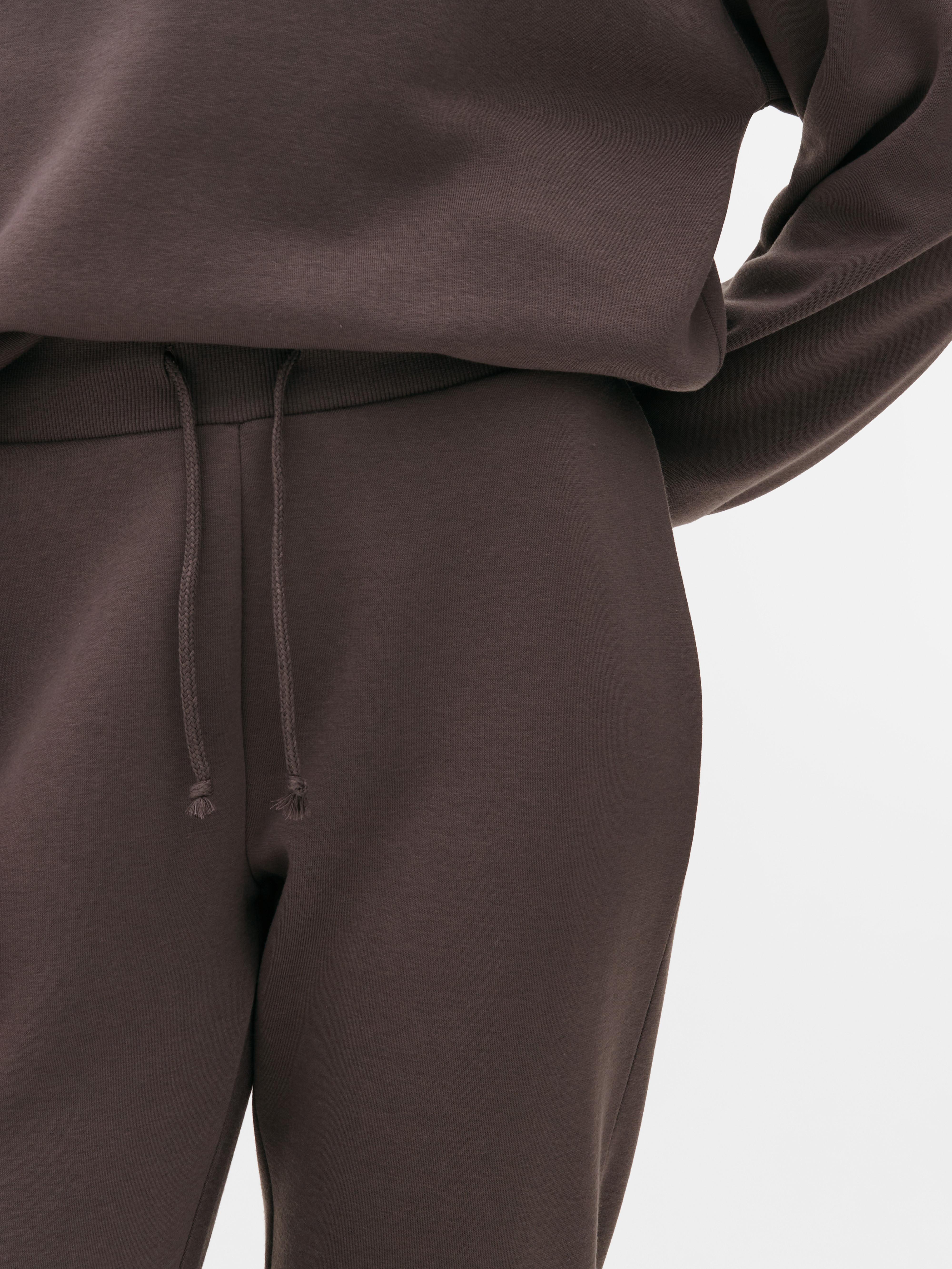 Skinny joggingbroek met hoge taille