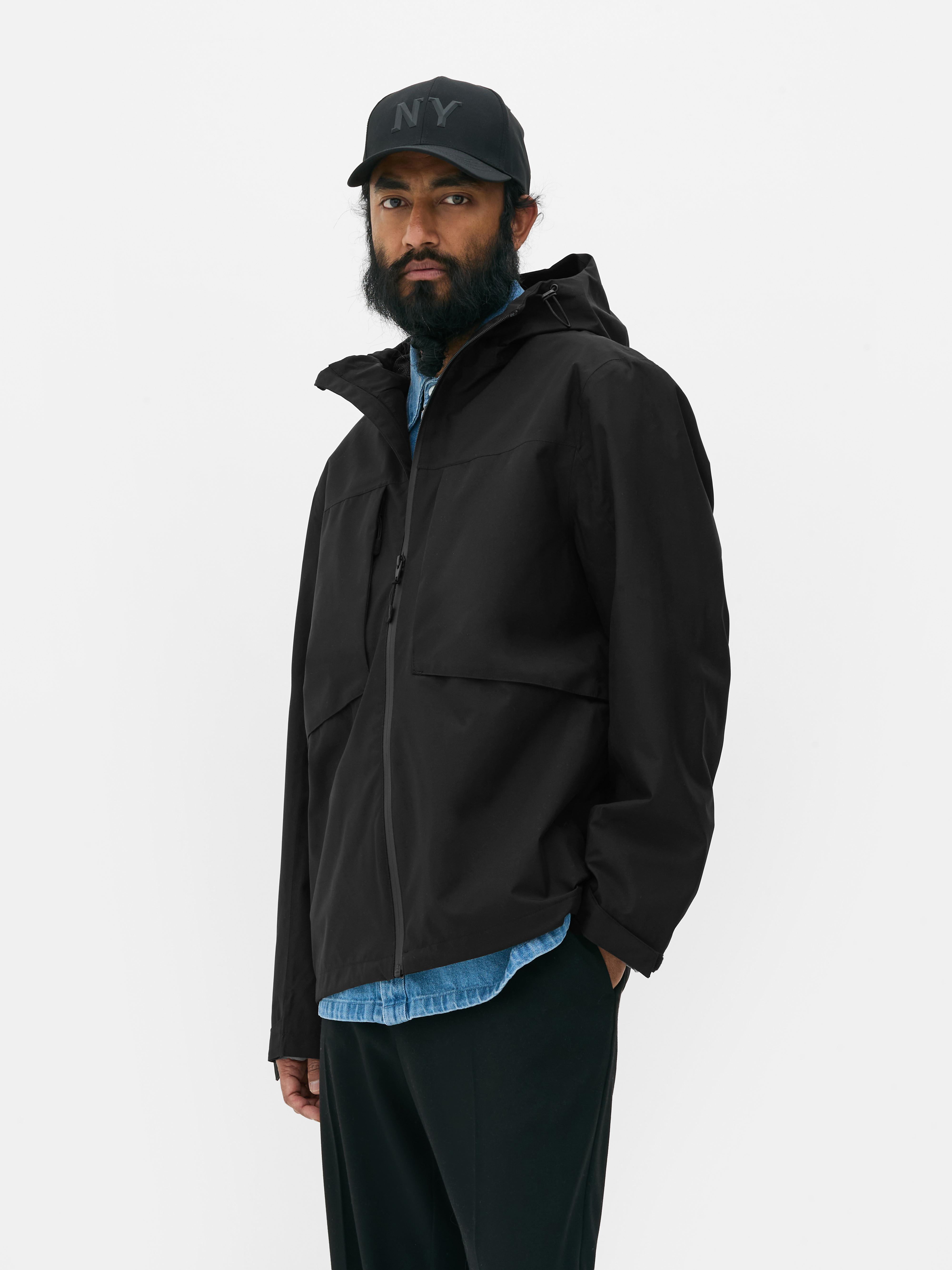 Zip-Up  Waterproof Raincoat