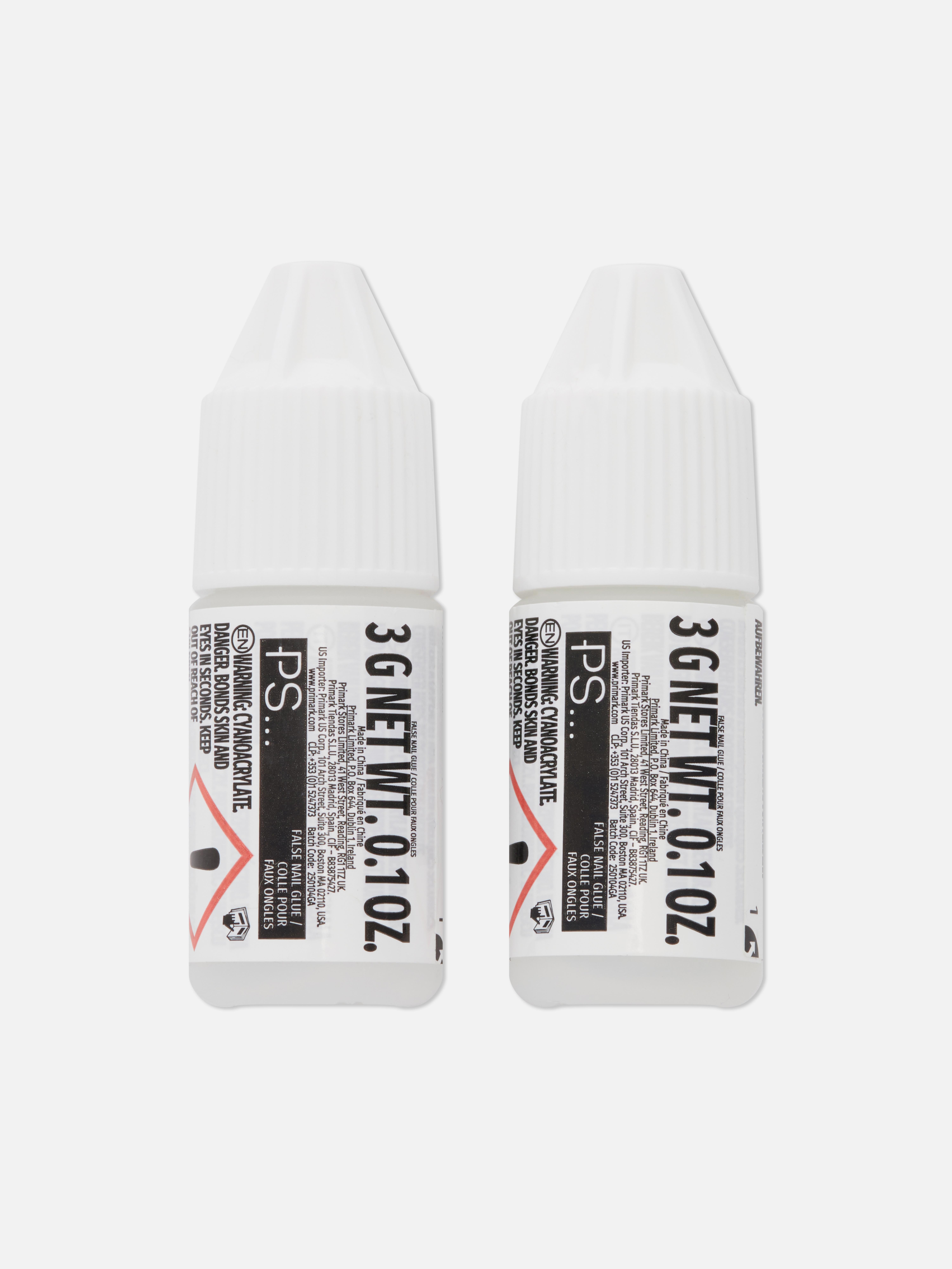 2pk PS... False Nail Glue