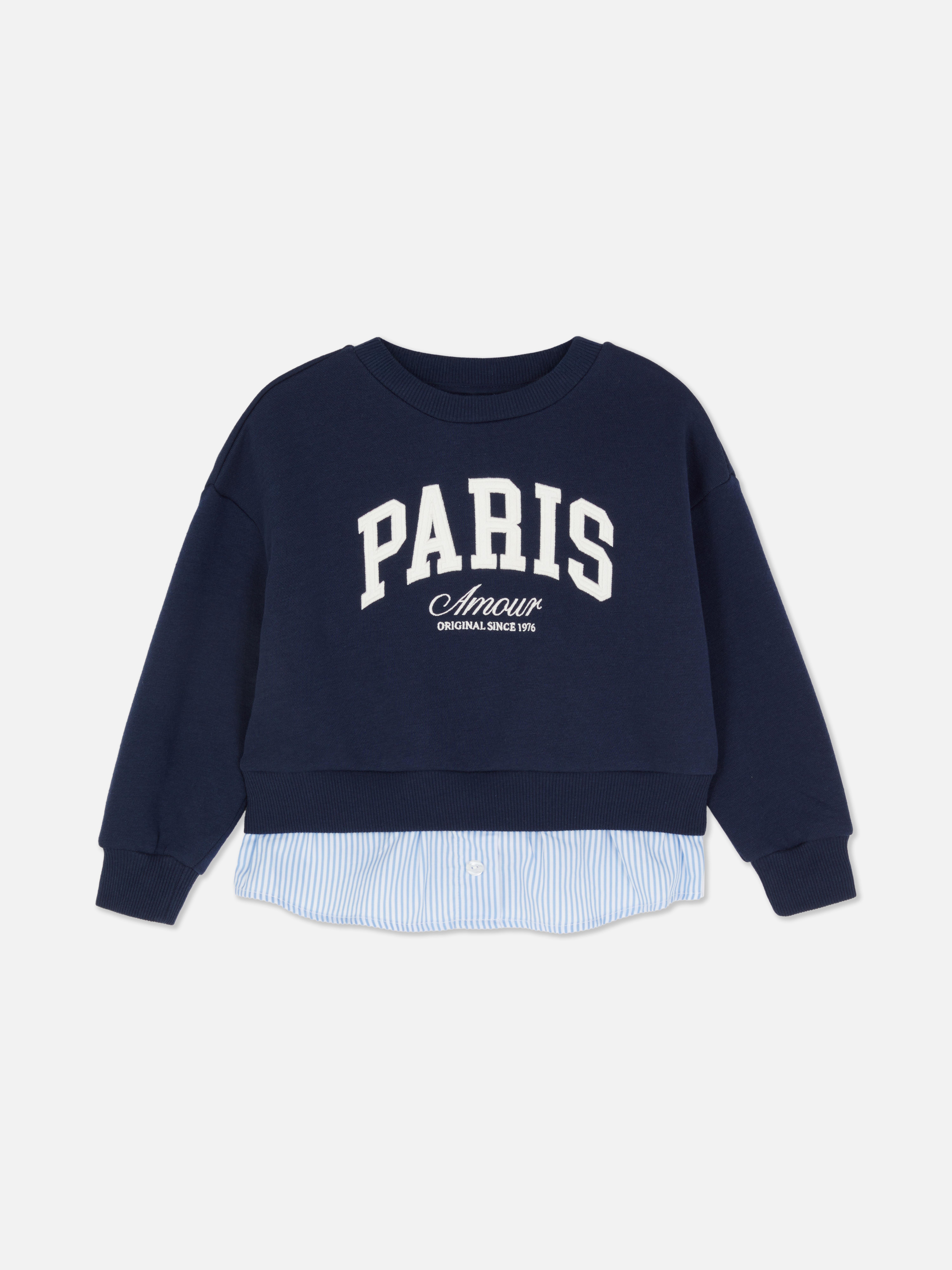 1,5-8 jr | 2-in-1 overhemd en sweatshirt