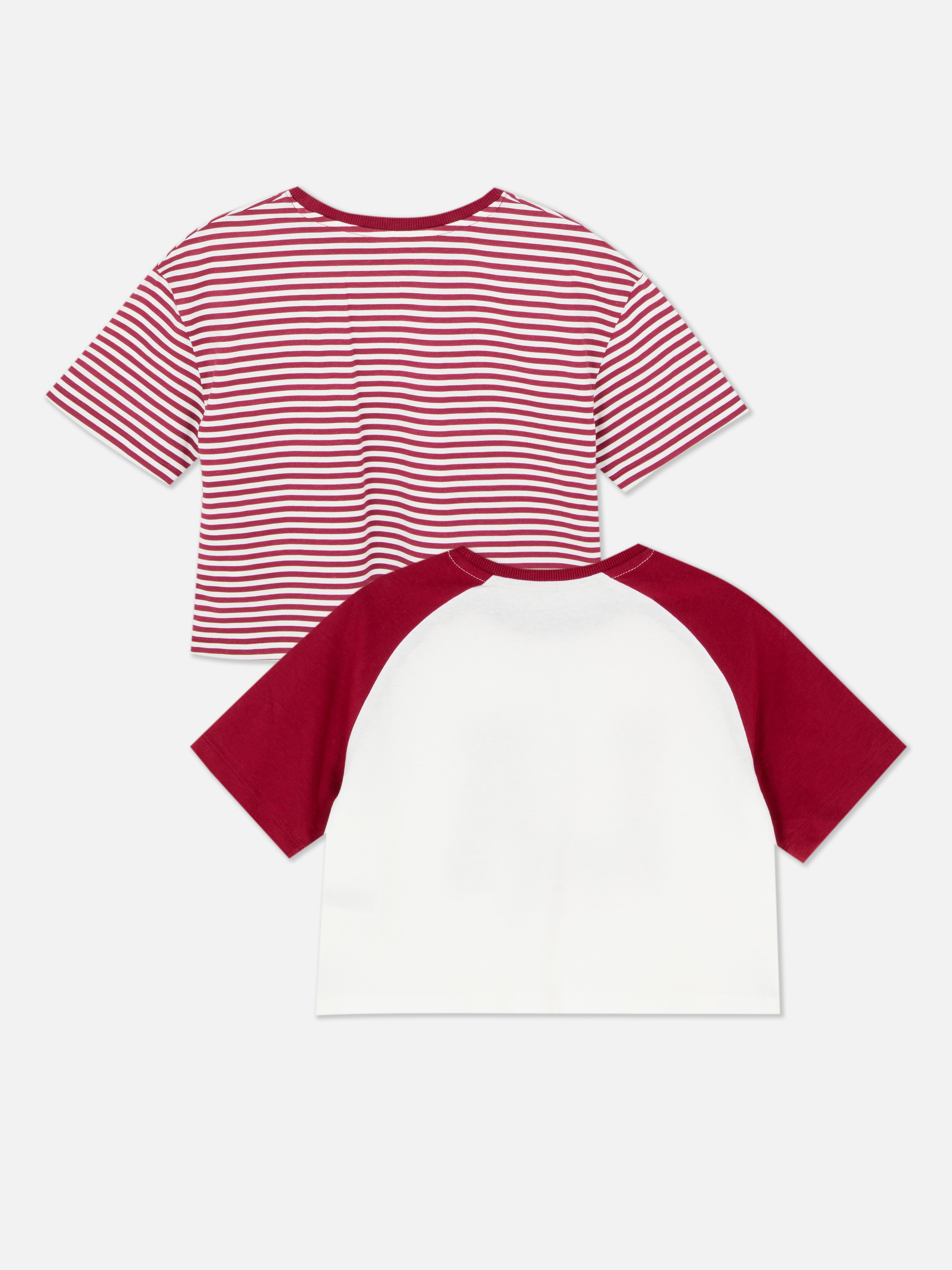 7–15 Jahre | Kurze T-Shirts, 2er-Pack