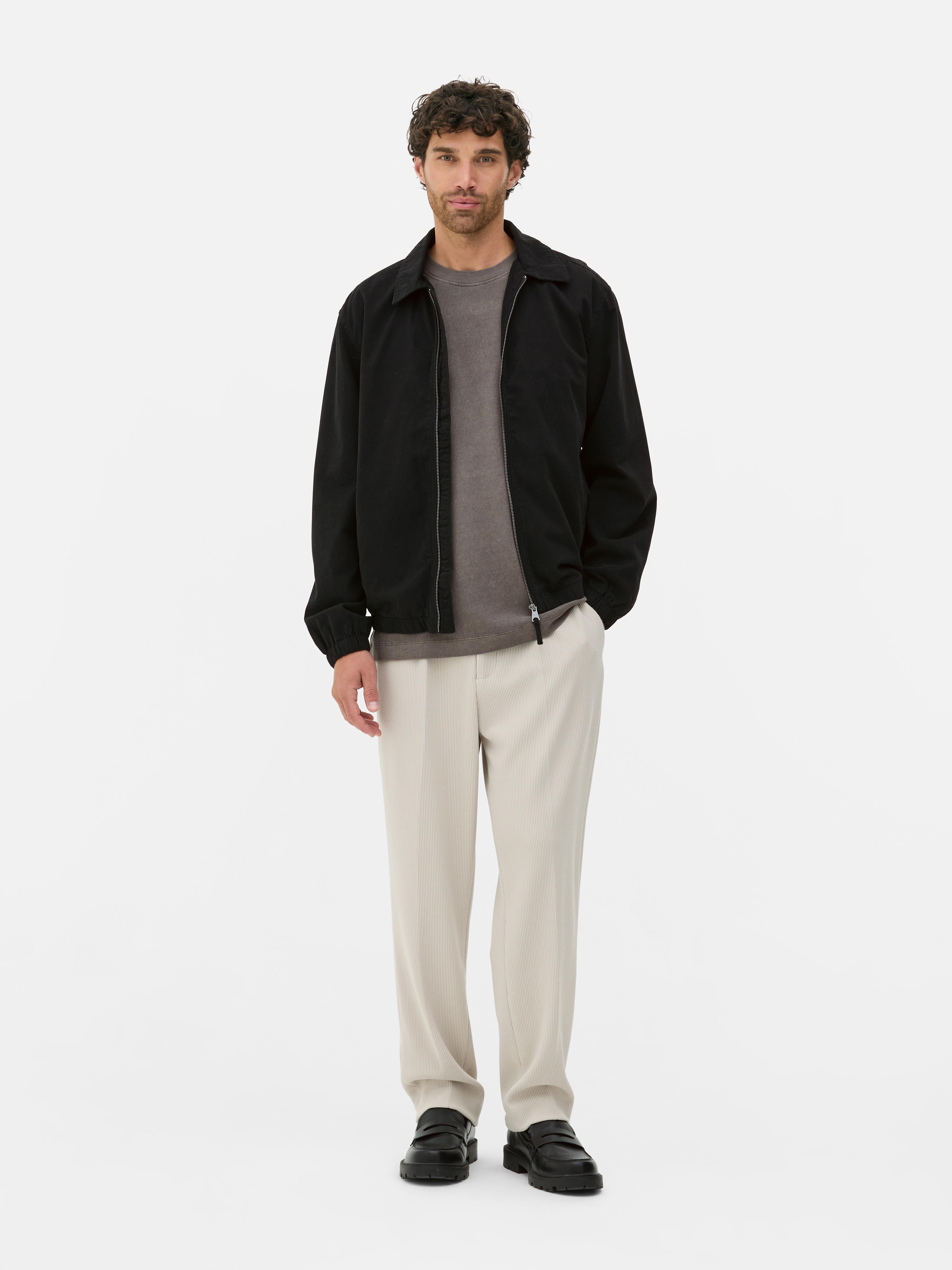 Harringtonjacke mit Seitentaschen