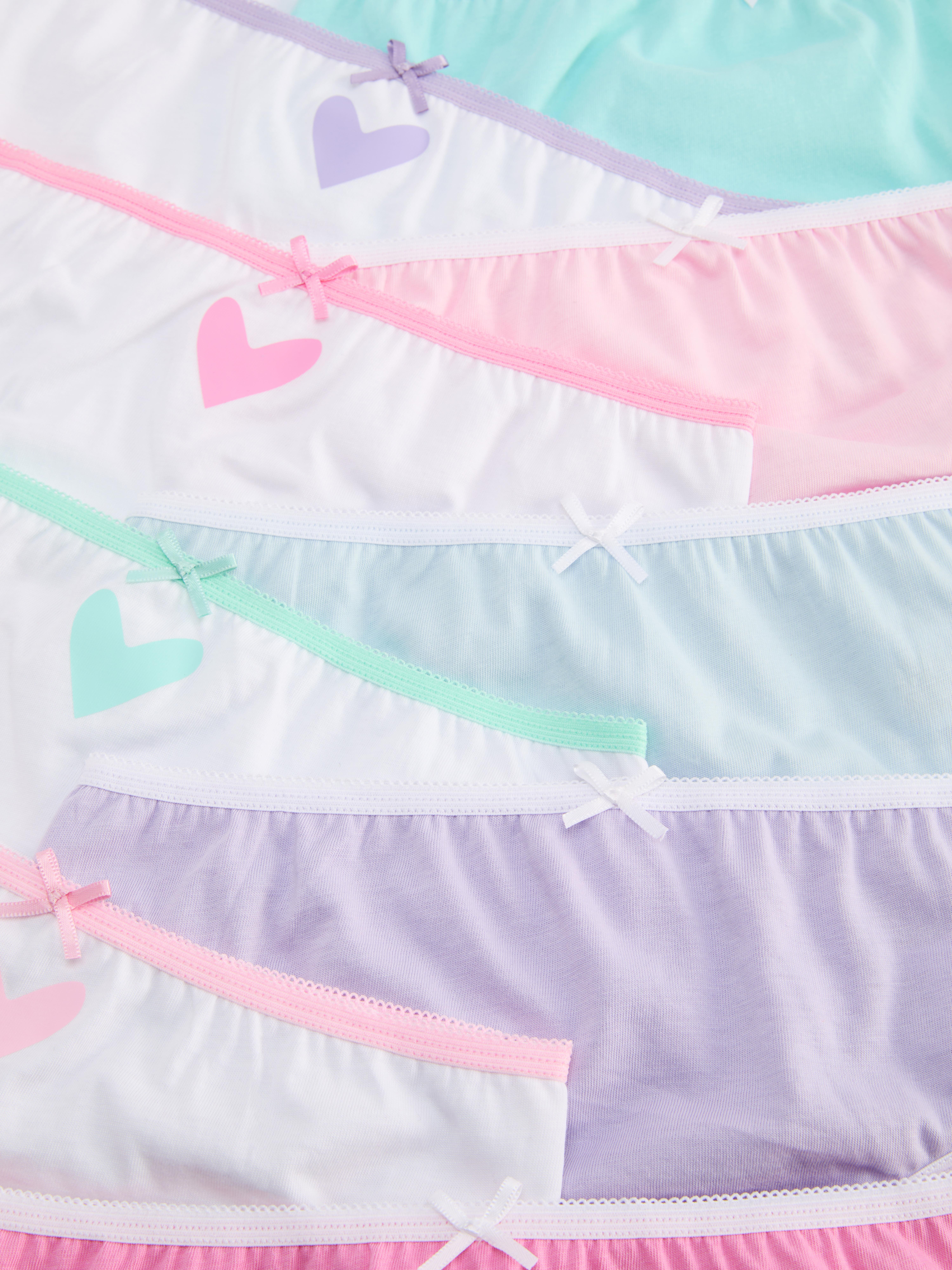 1.5-15yrs | 10pk Heart Briefs