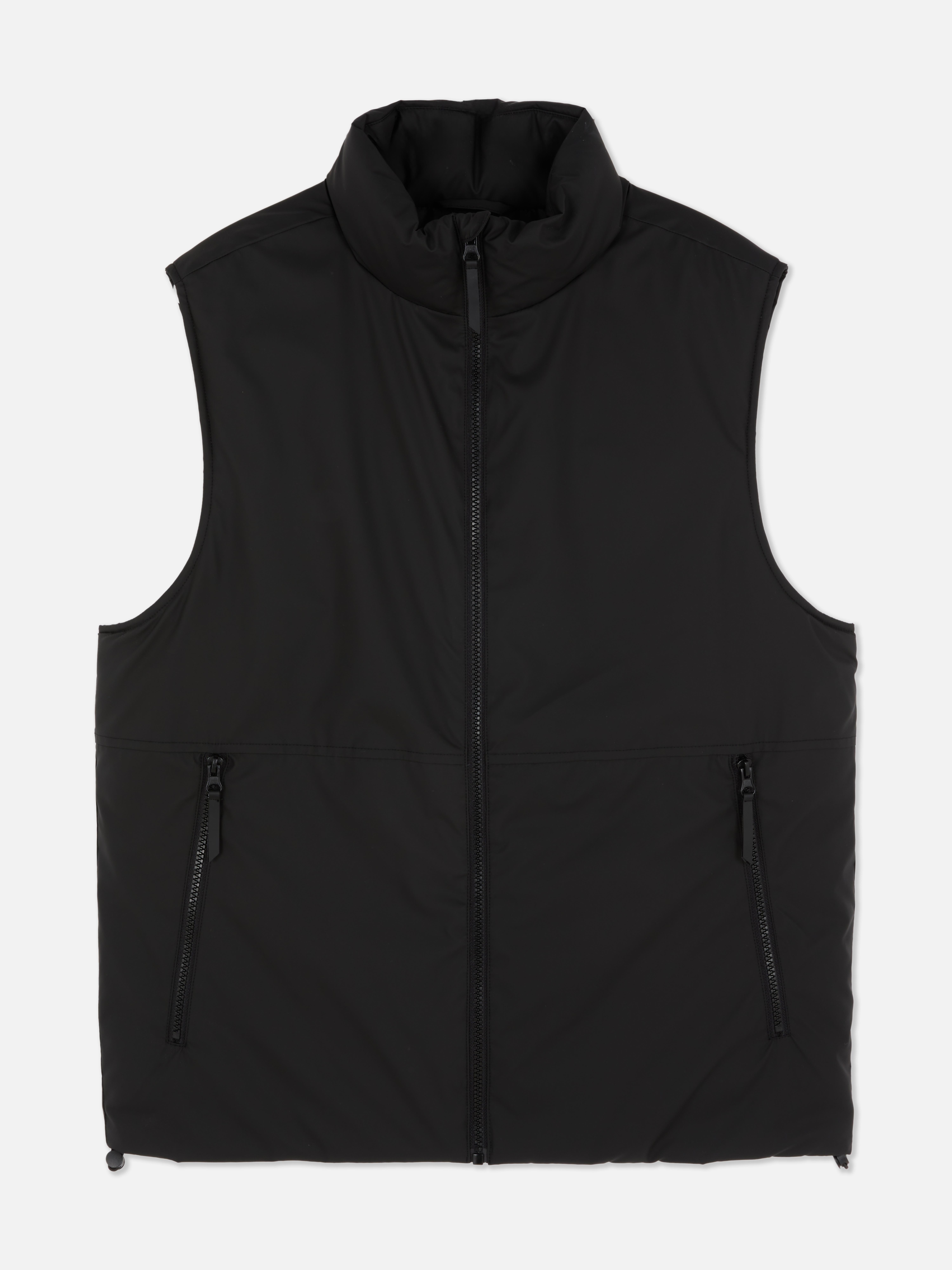 ジャケット・アウター SO ORIGINAL HALF ZIP PADDING VEST(BLACK) 61unPXRMInL._UY1000_.jpg