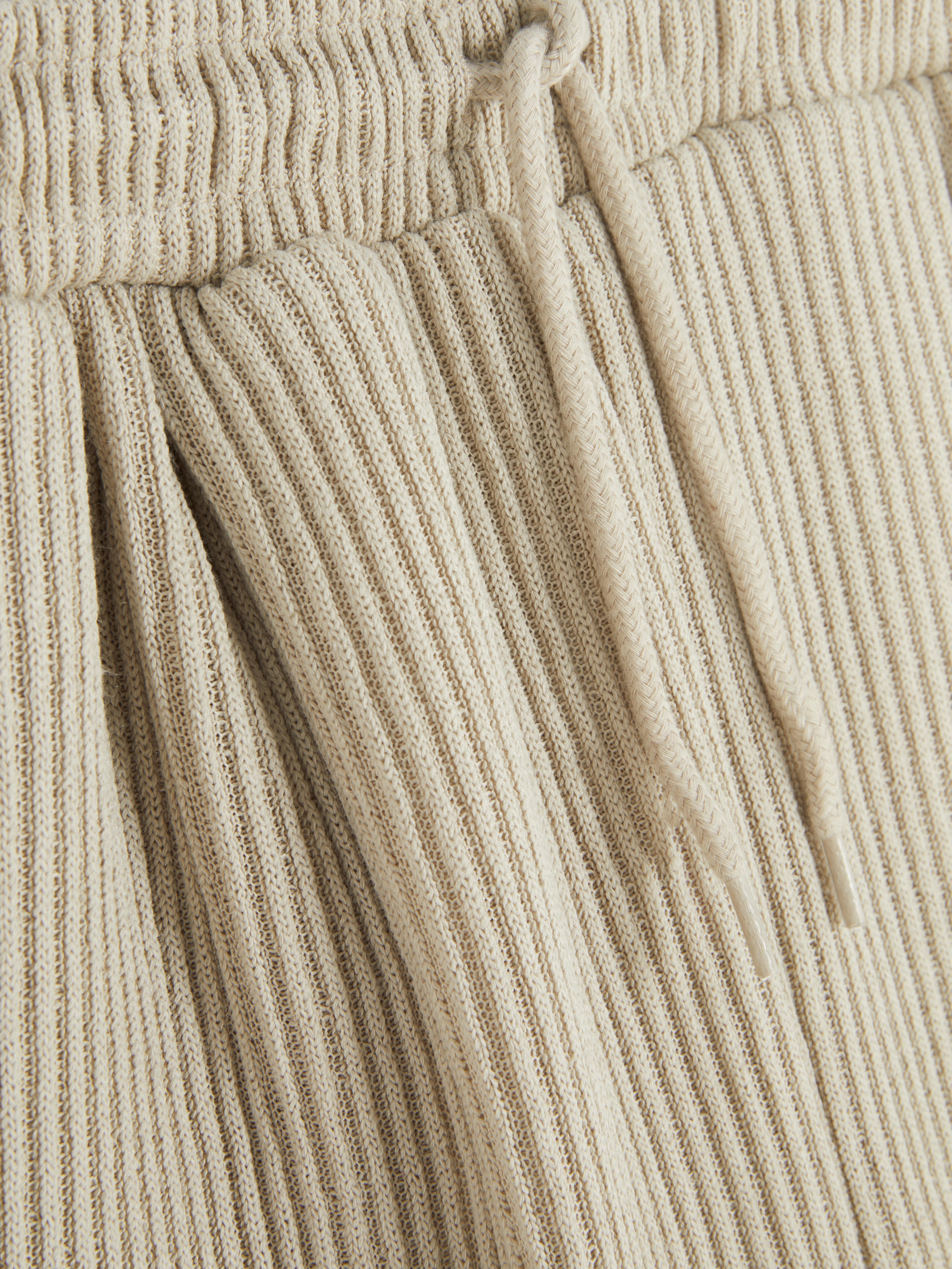7-15yrs | Ribbed Wide Leg Joggers
