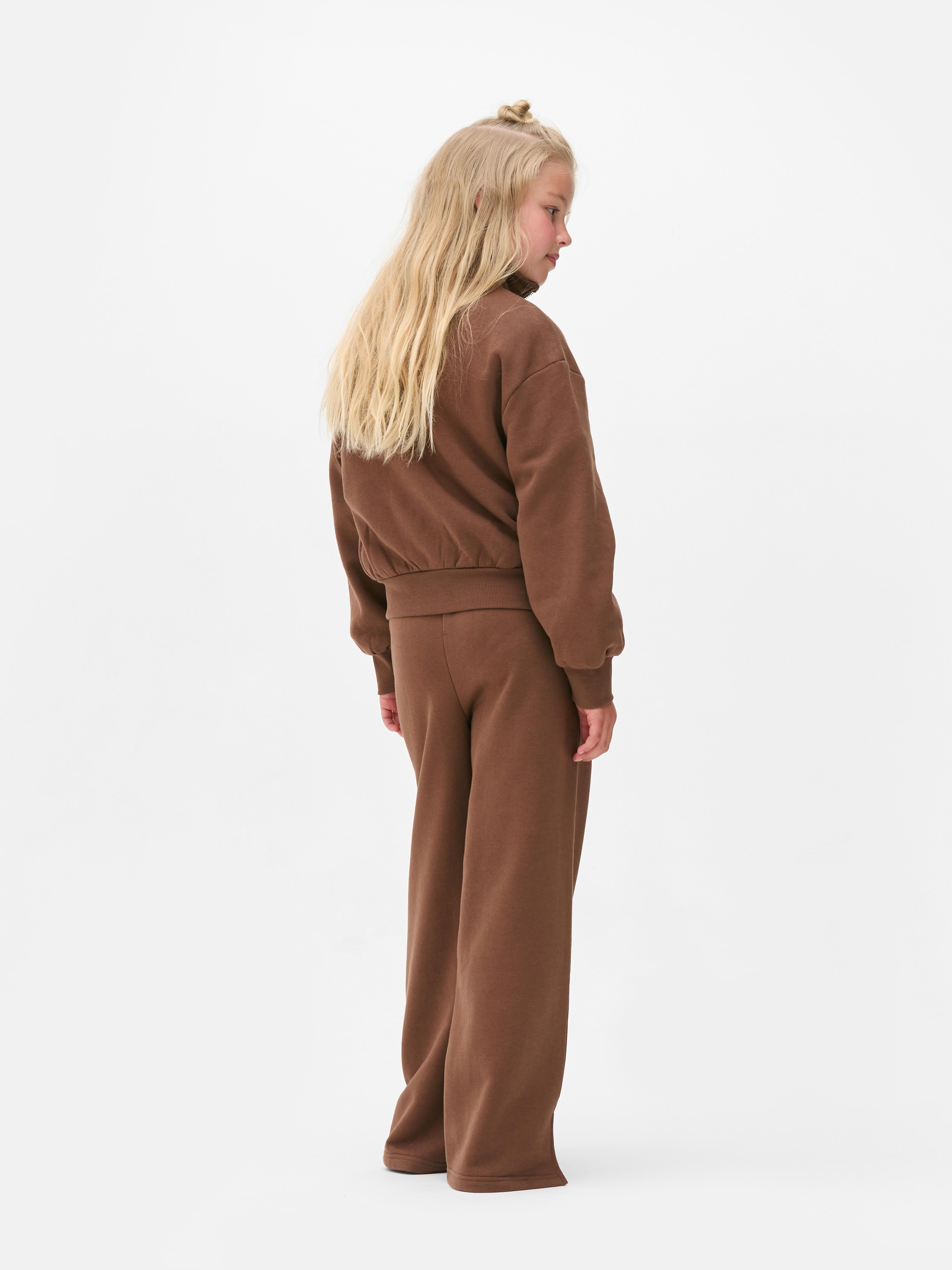 Funnel Neck Graphic Sweatshirt