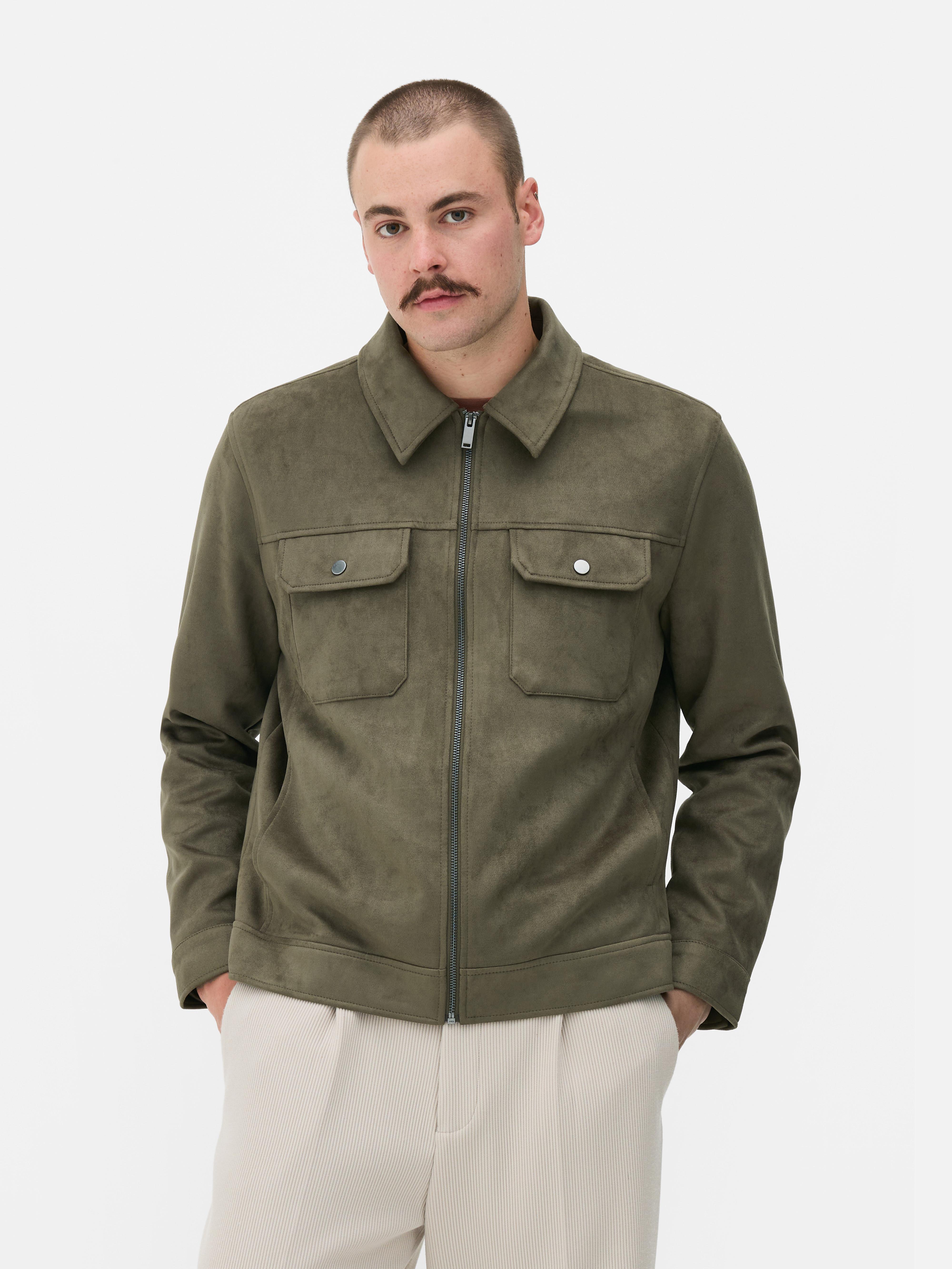 Faux Suede Shacket