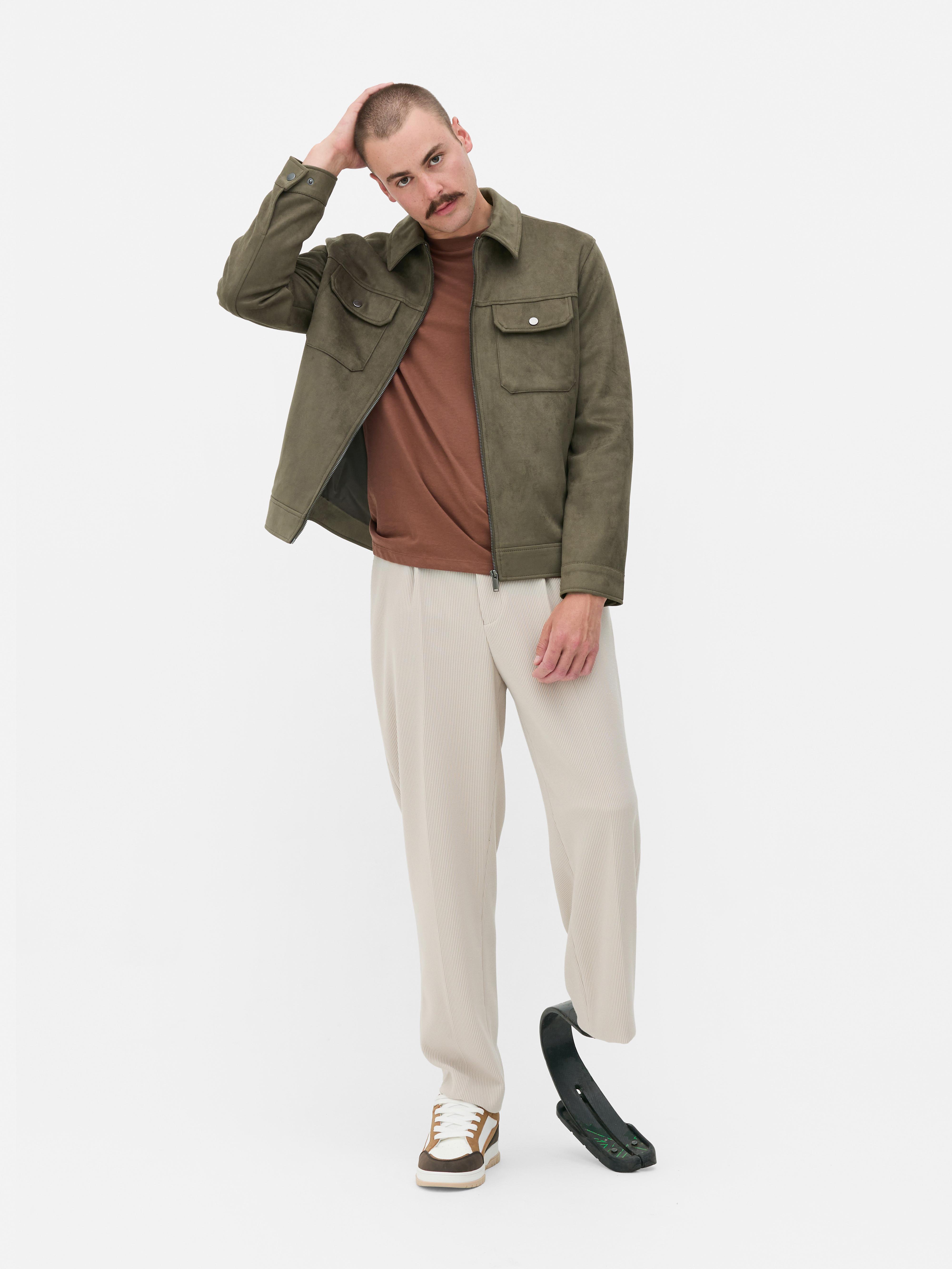 Faux Suede Shacket