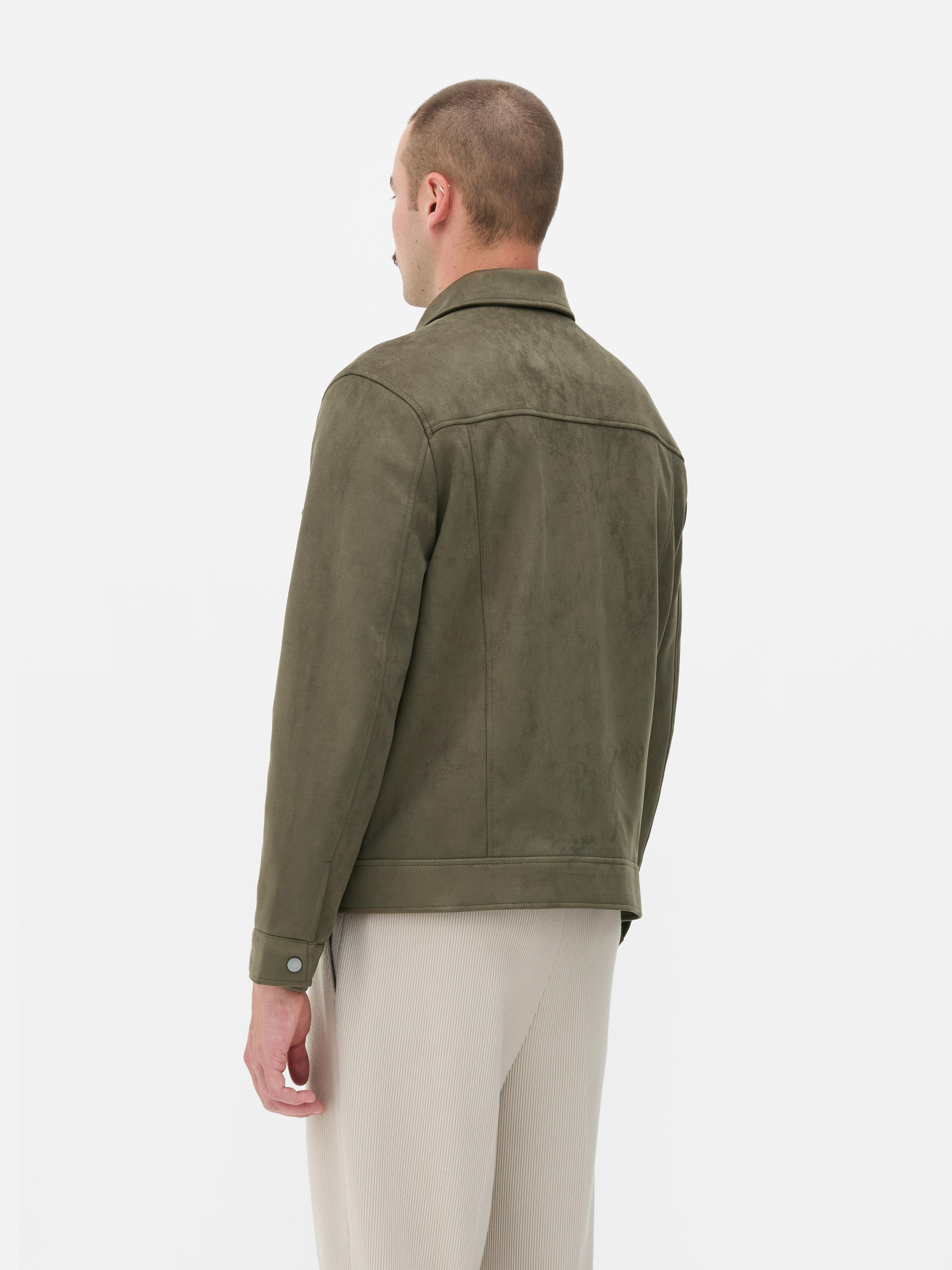 Faux Suede Shacket