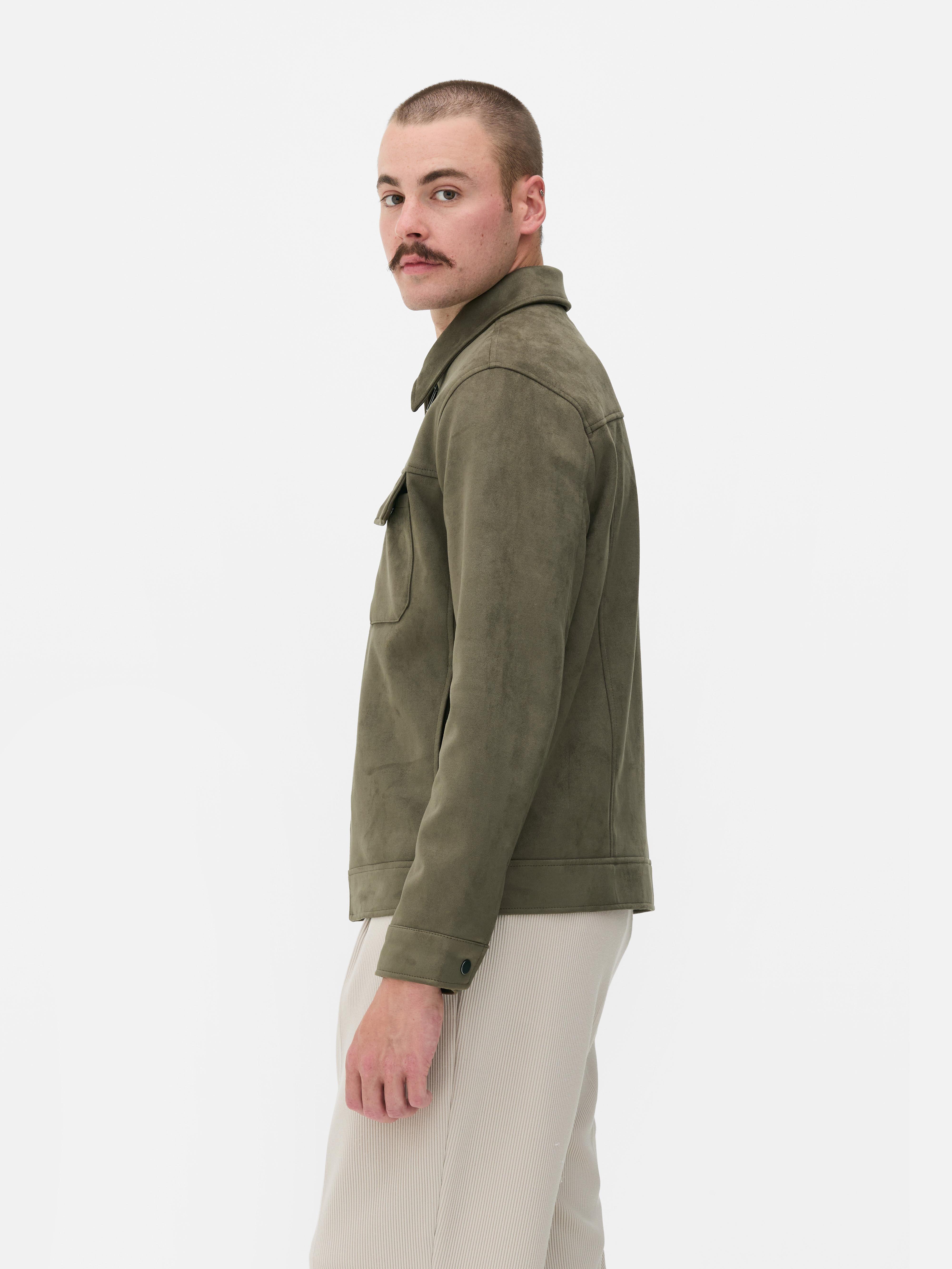 Faux Suede Shacket