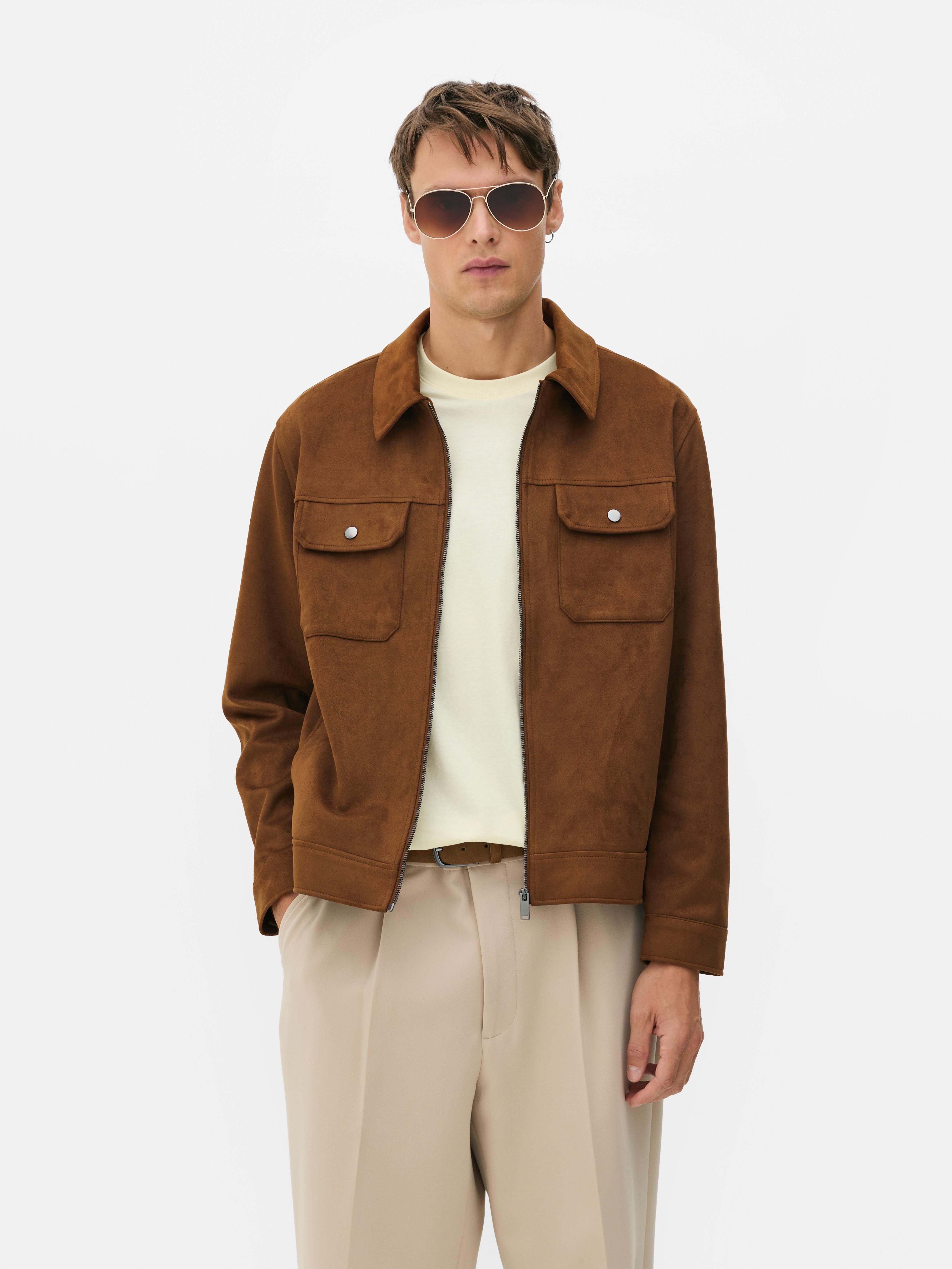 Faux Suede Shacket