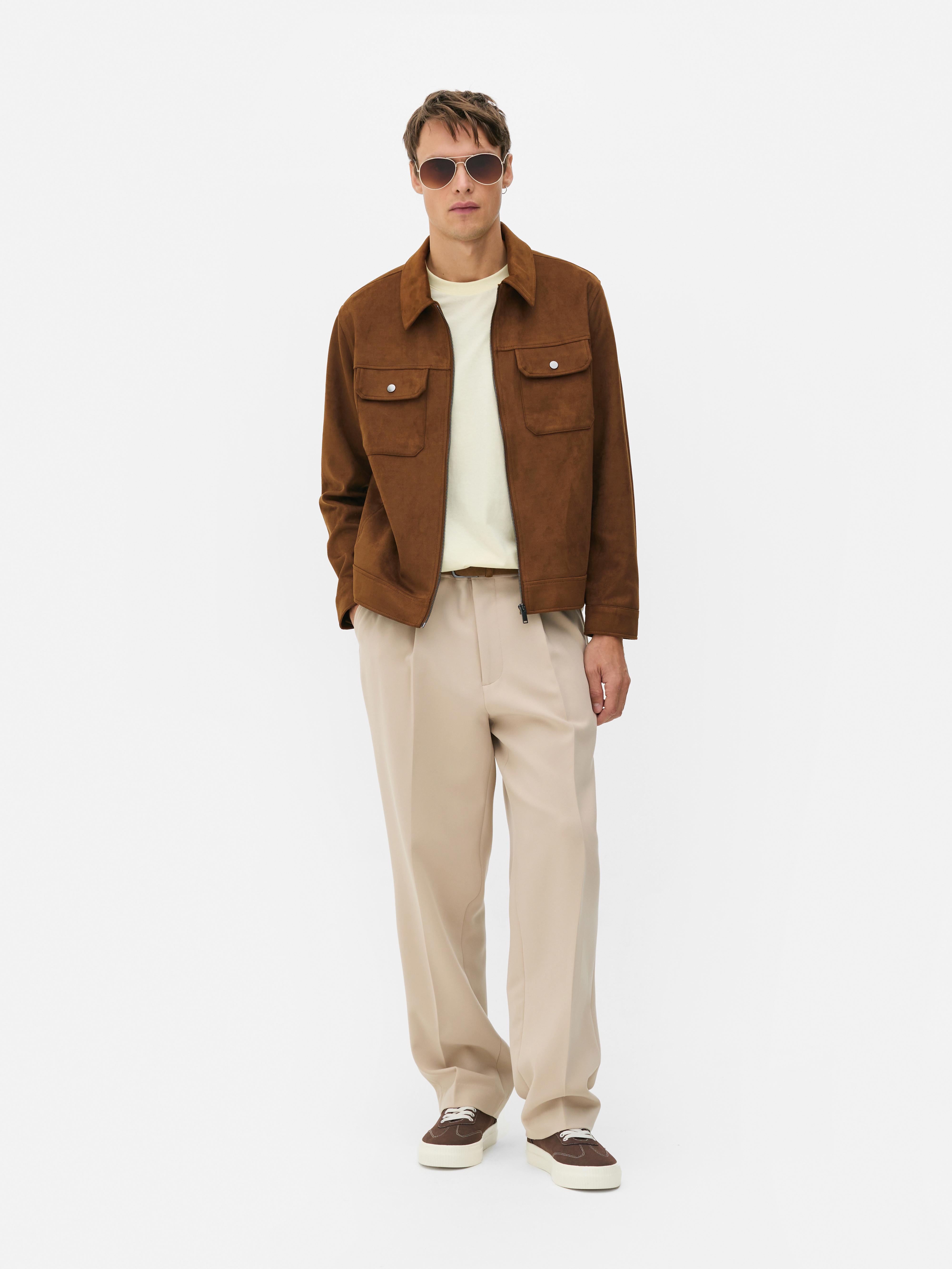 Faux Suede Shacket