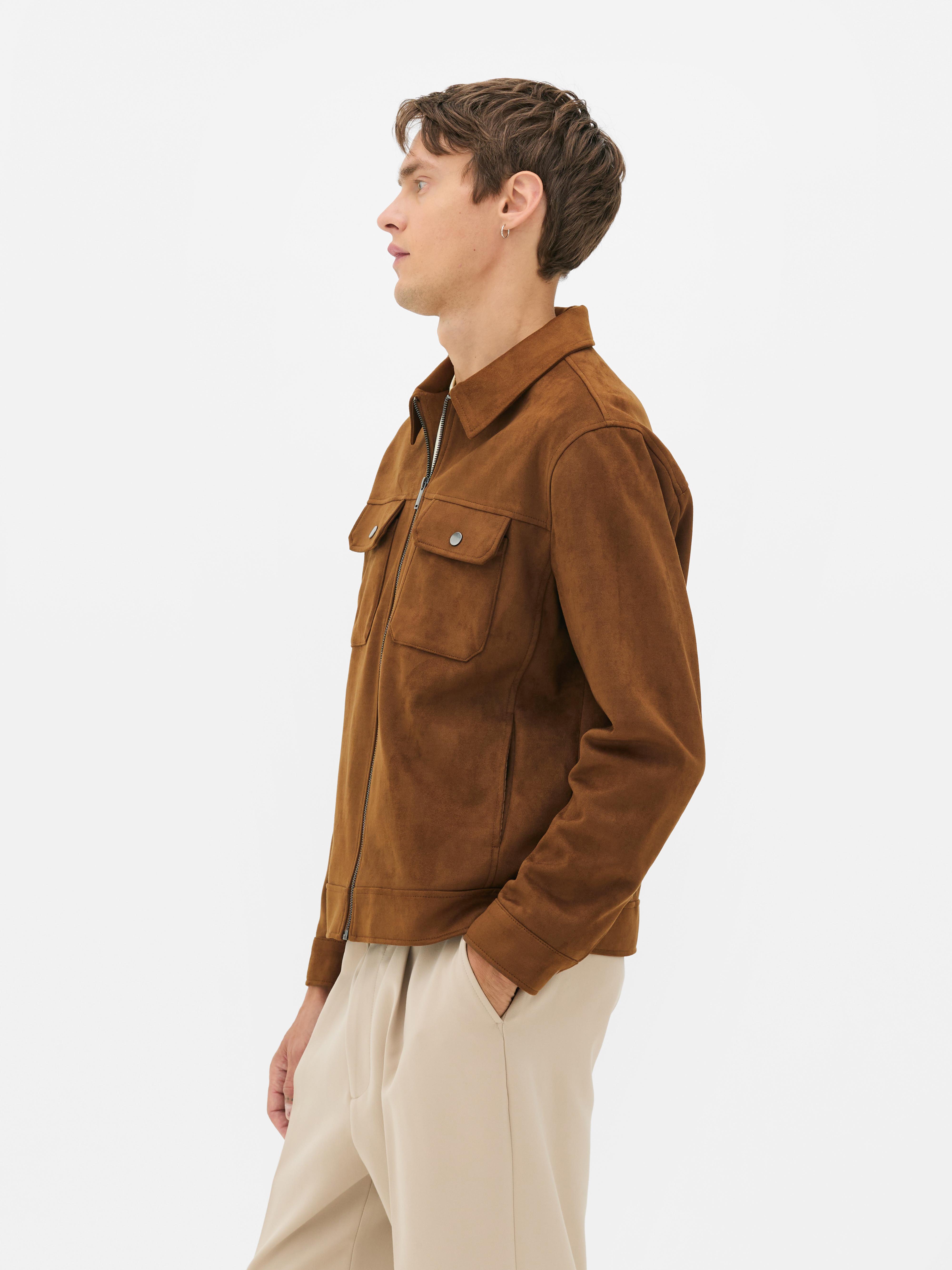 Faux Suede Shacket