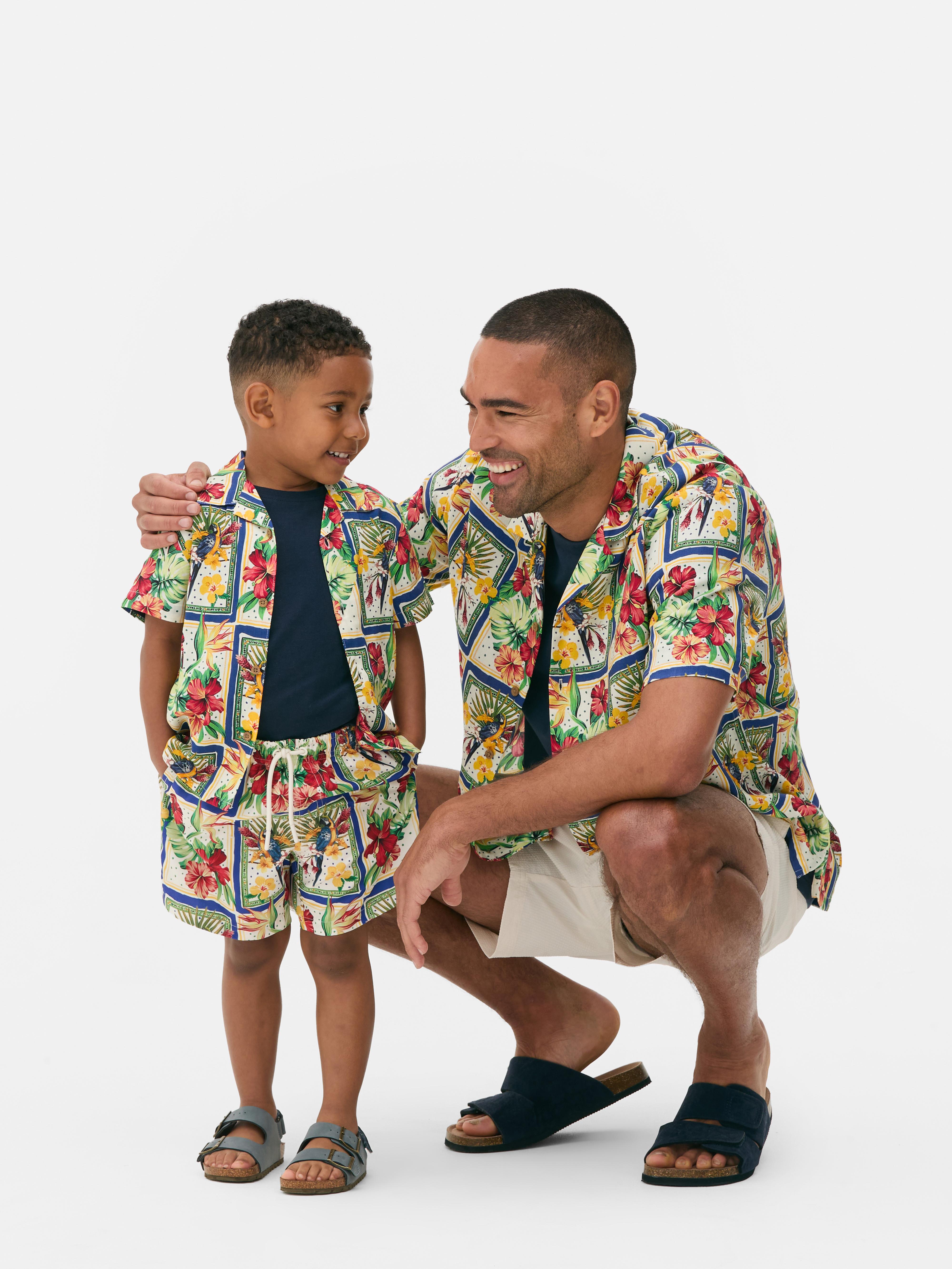 Tropical Postcard Swimming Shorts