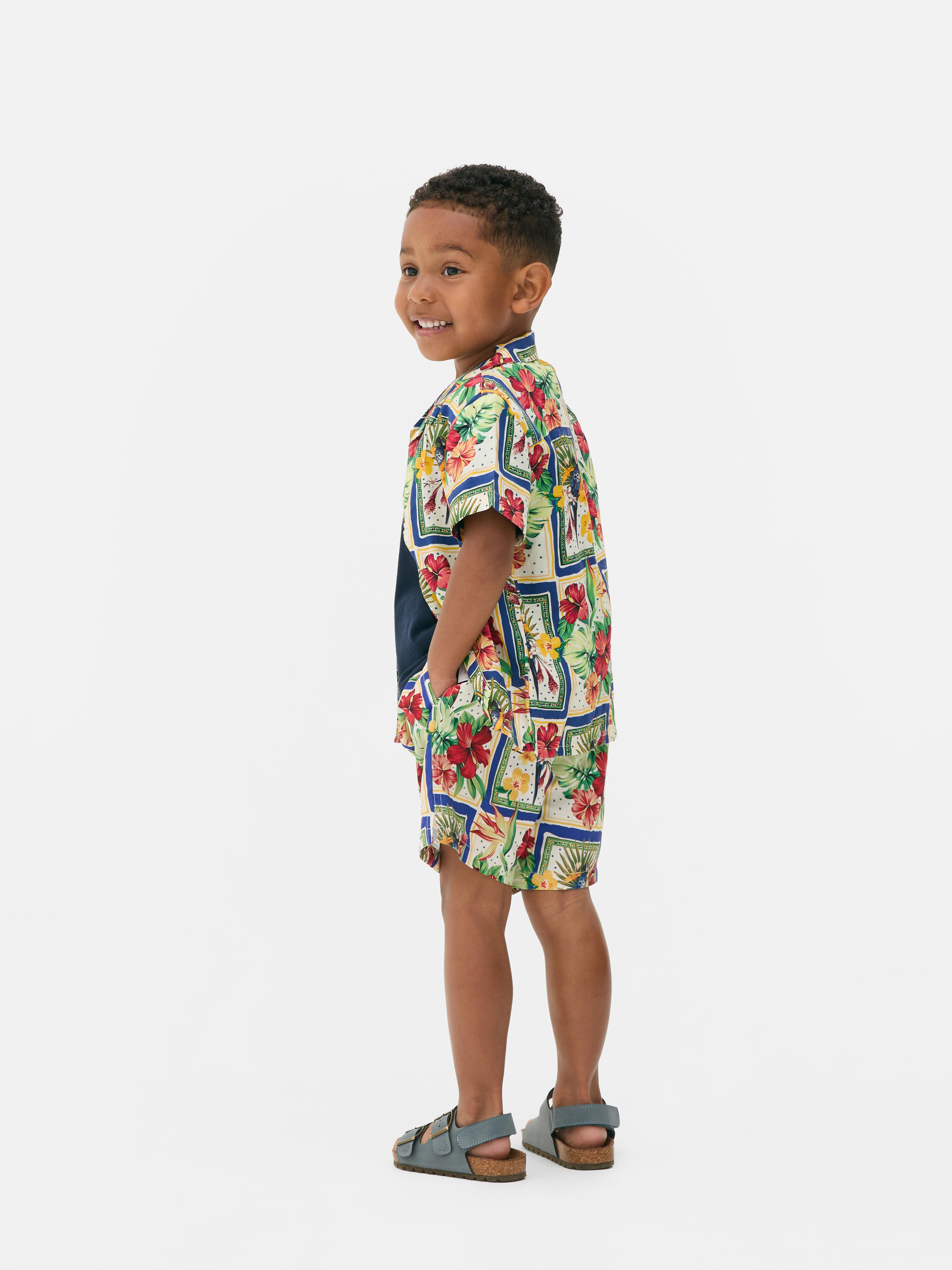 Tropical Postcard Swimming Shorts