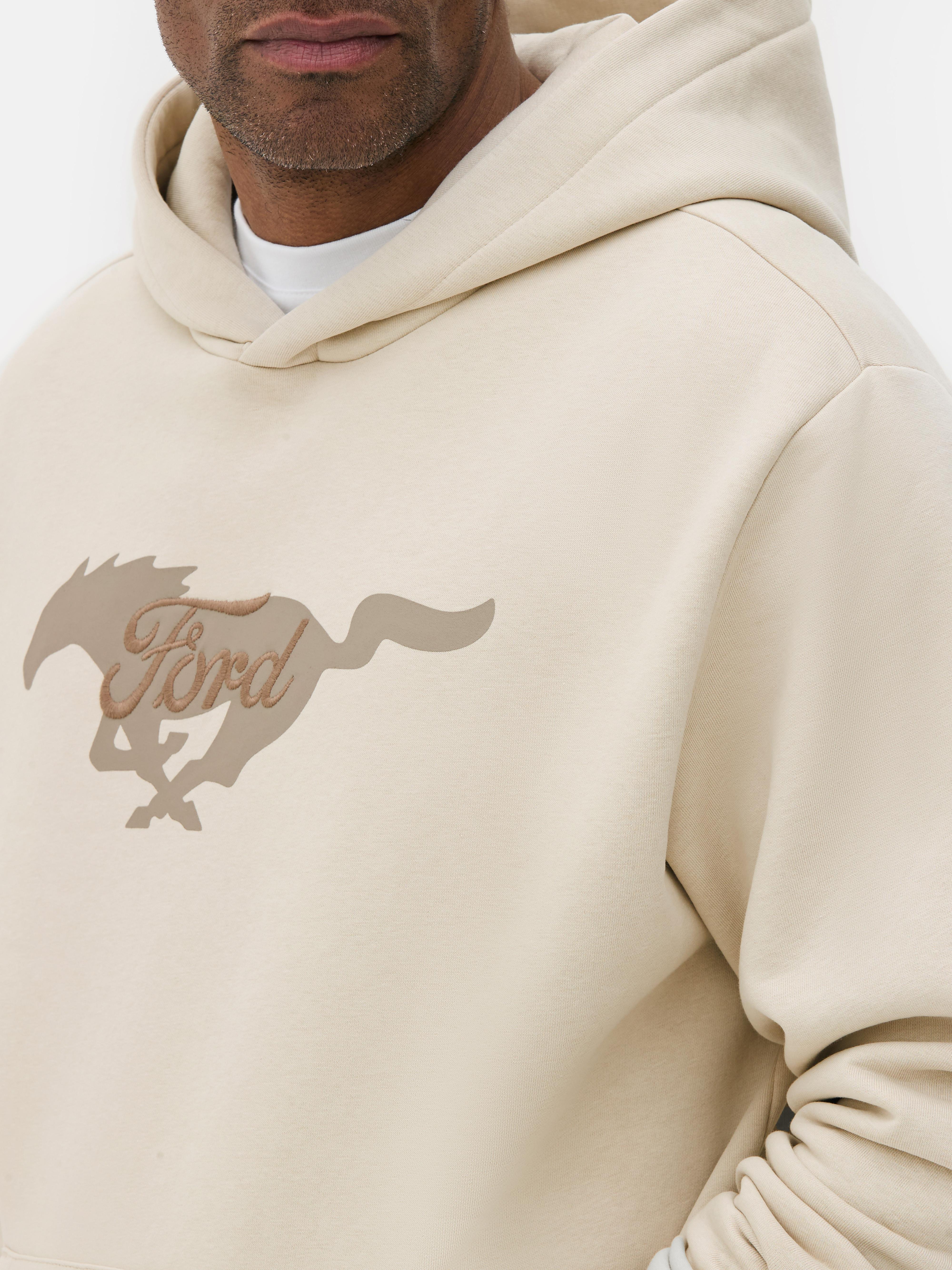 Hanorac cu imprimeu cu logo Ford