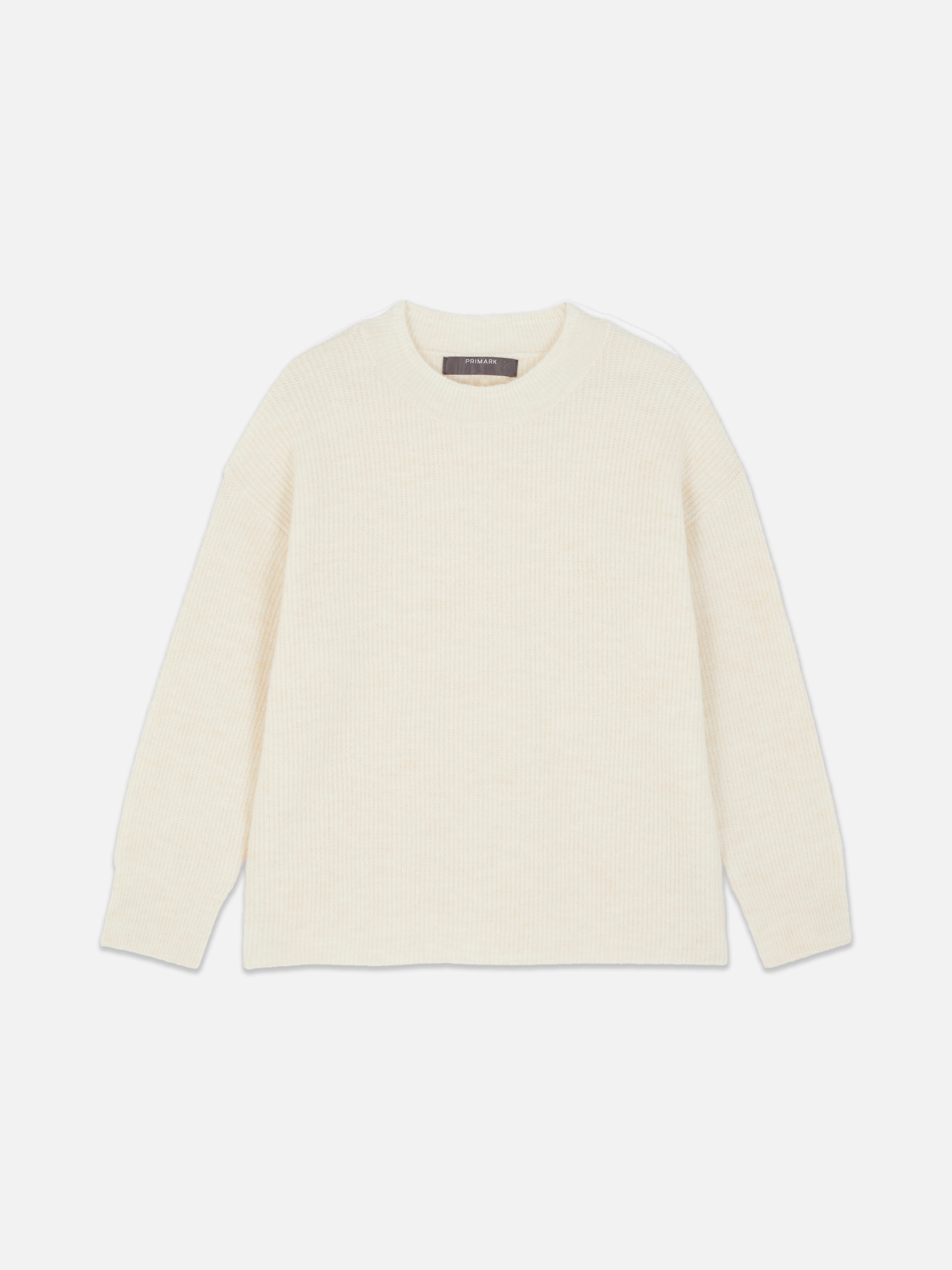 Knitted Crew Neck Jumper