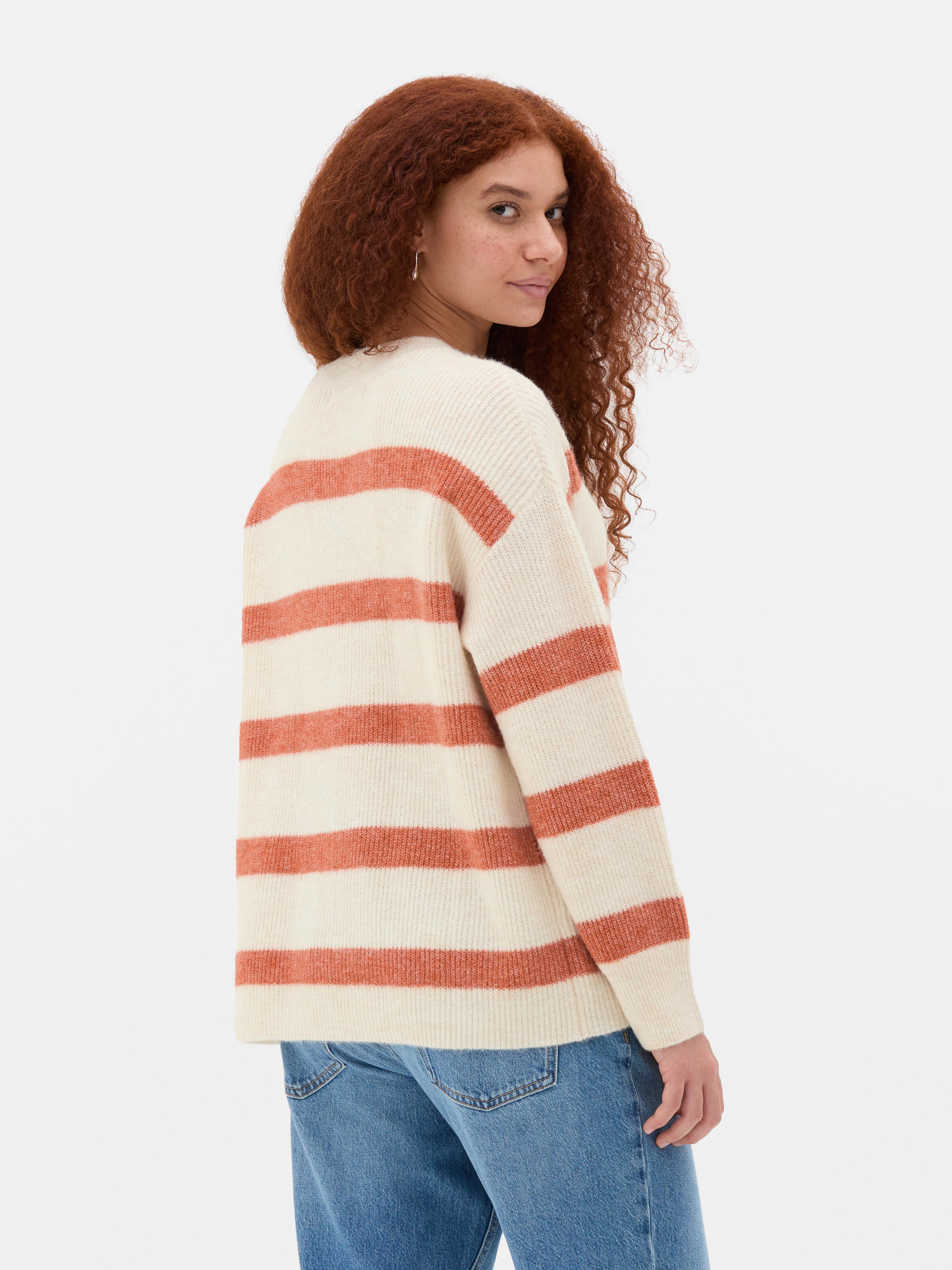 Knitted Crew Neck Jumper