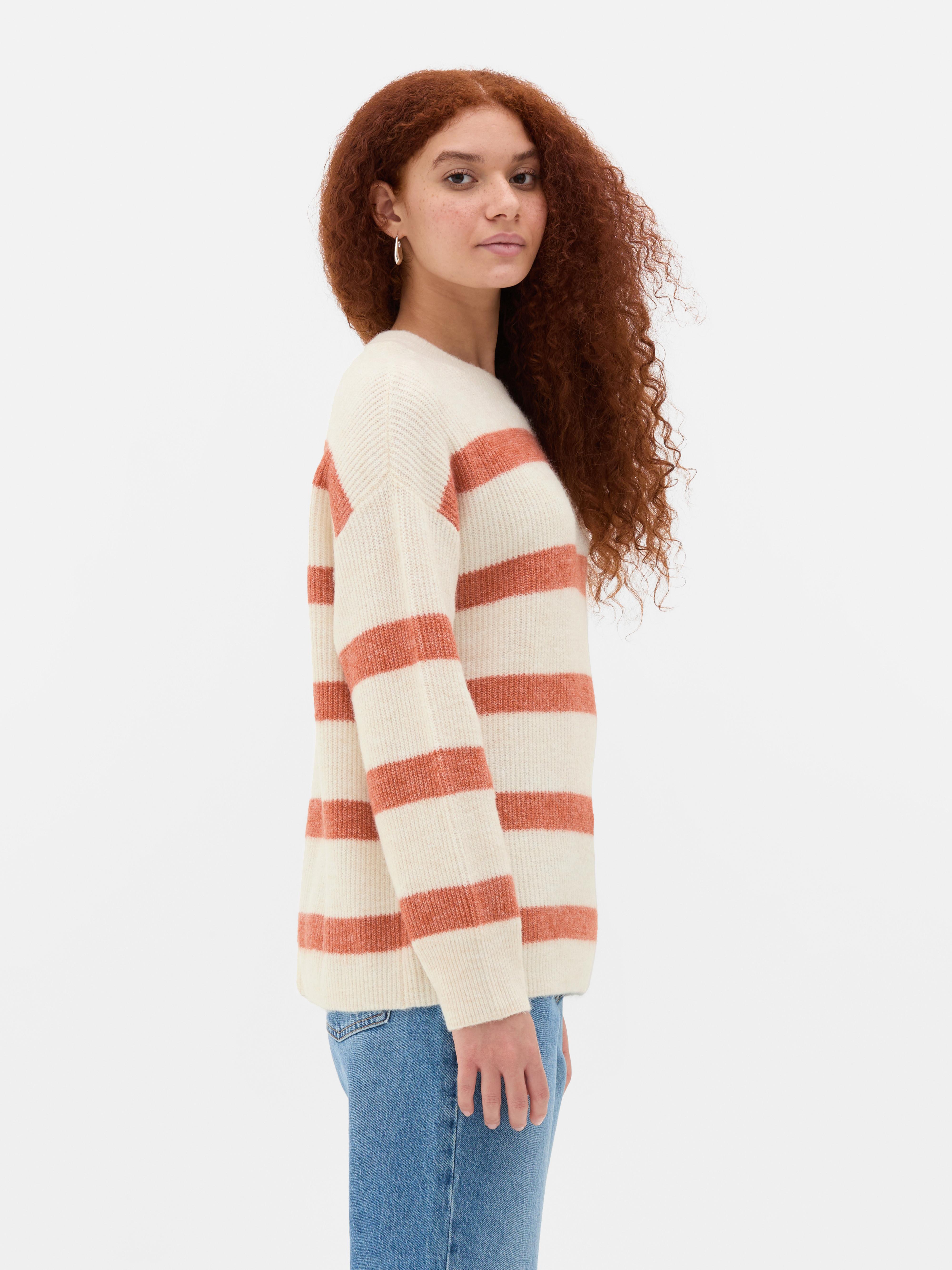 Knitted Crew Neck Jumper