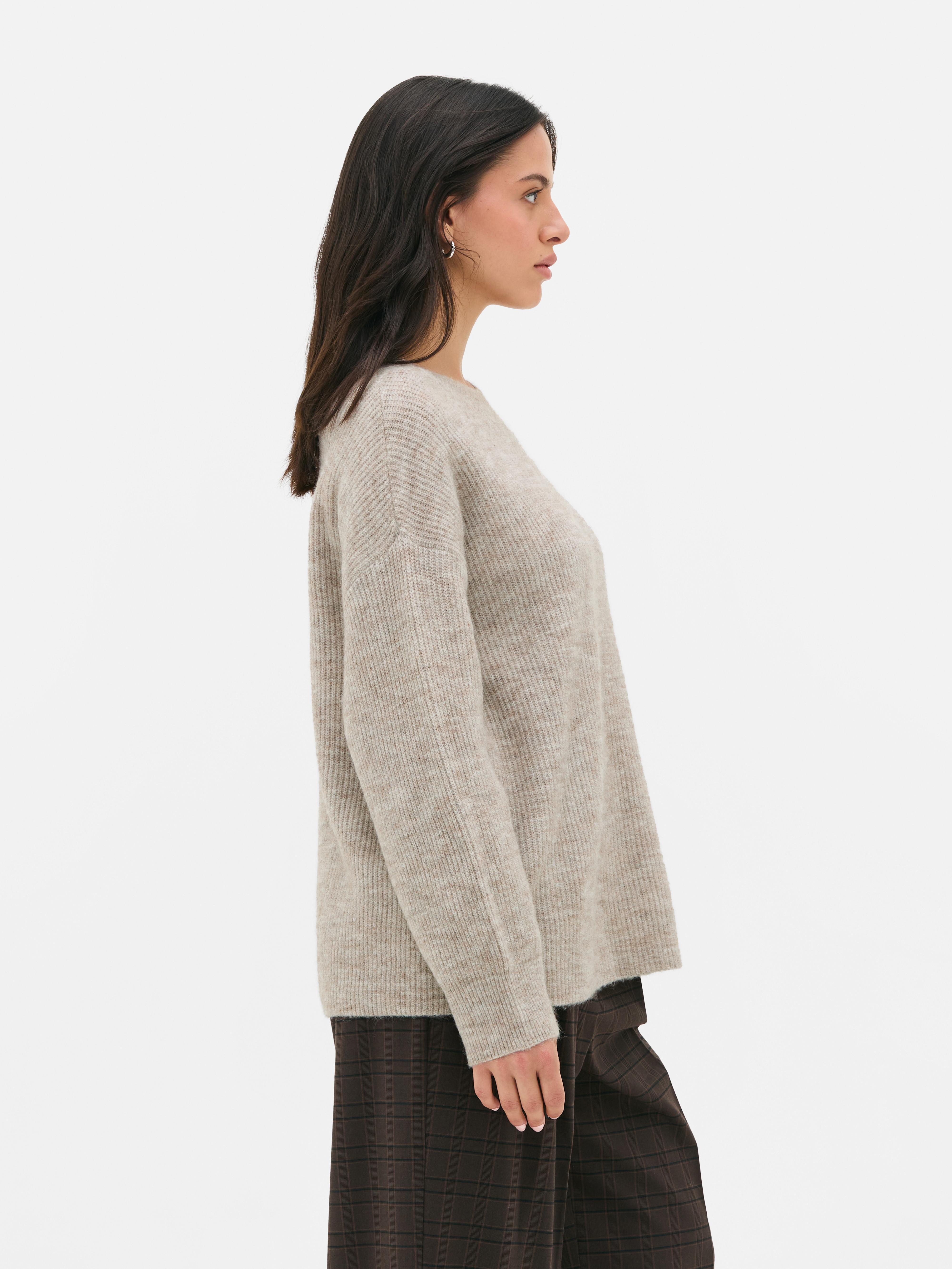 Knitted Crew Neck Jumper